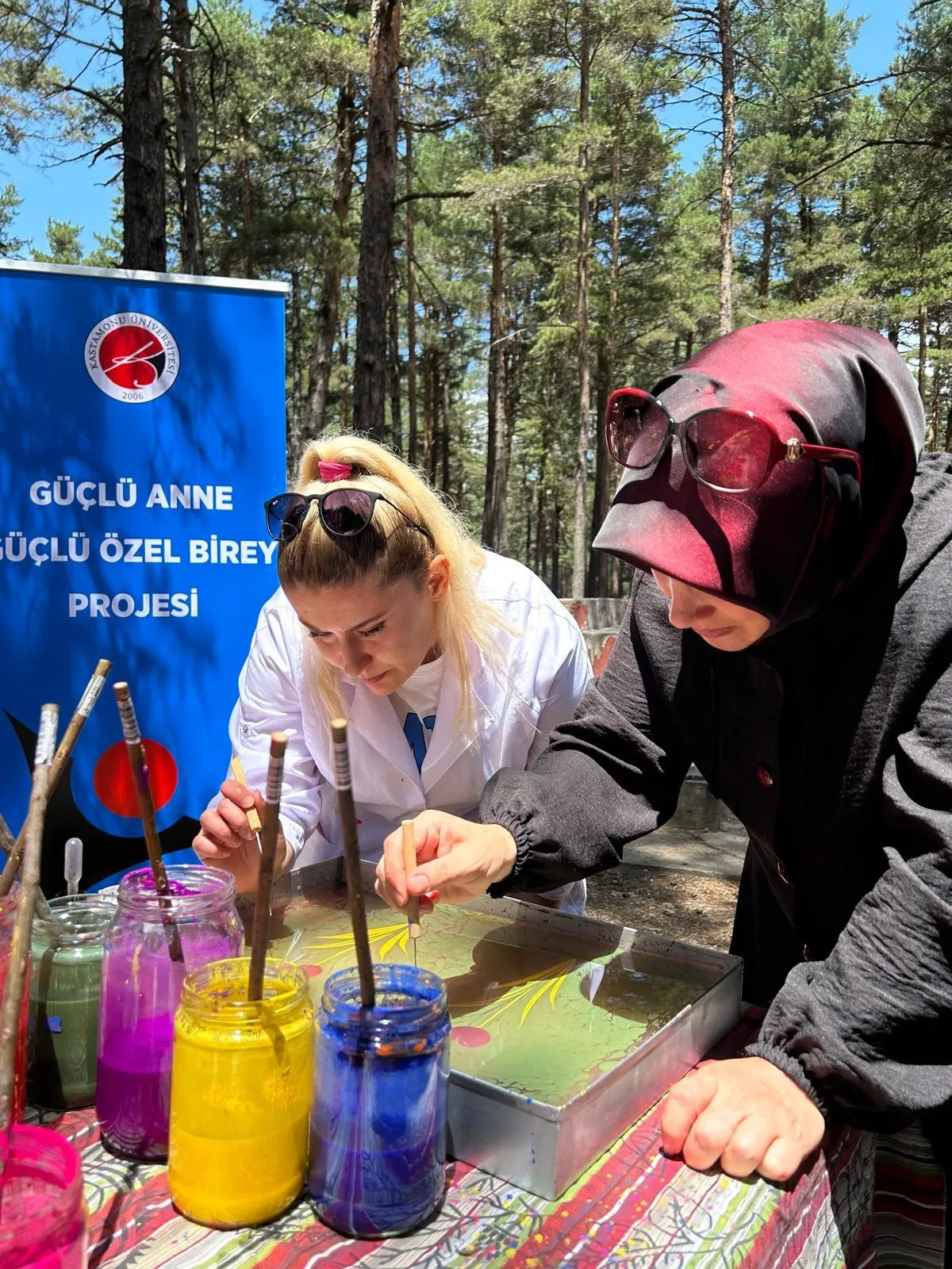 Kastamonu'da 'Güçlü Anne Güçlü Özel Birey' Projesi Anneler Ve Çocukları Doğada Stres Attı 2