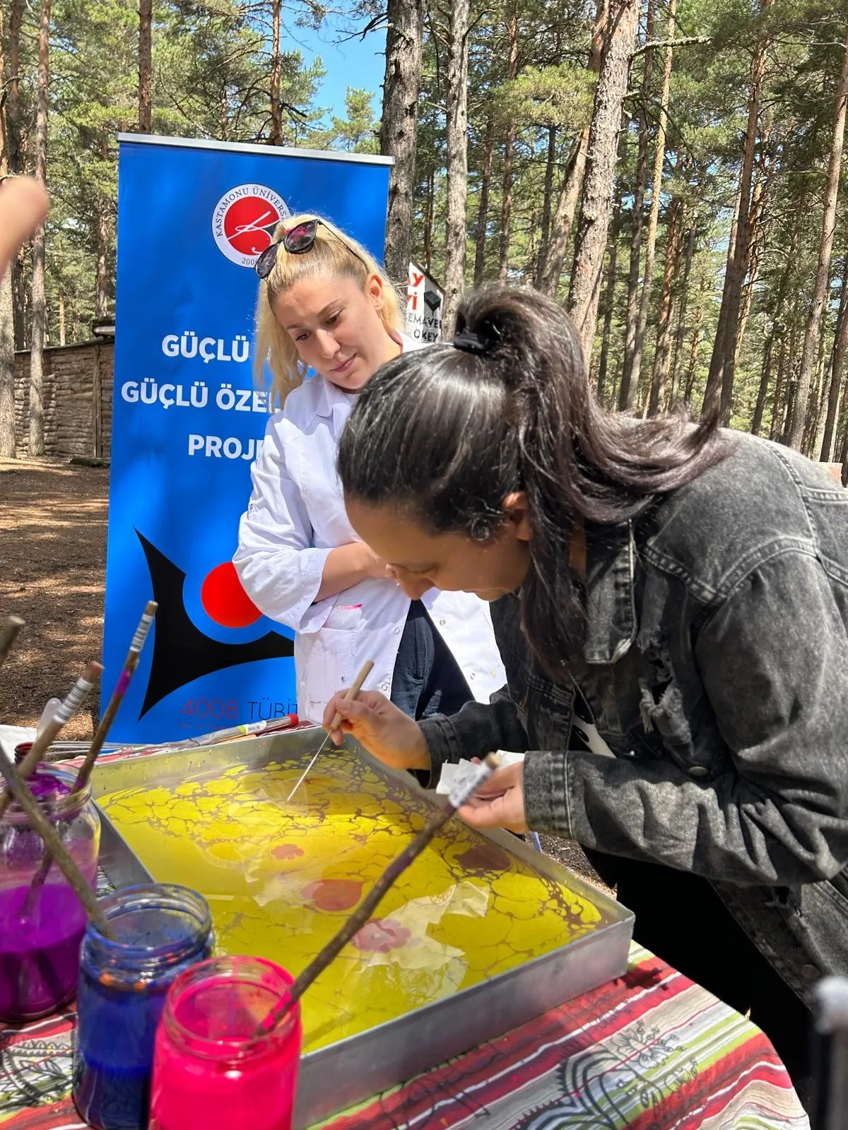 Kastamonu'da 'Güçlü Anne Güçlü Özel Birey' Projesi Anneler Ve Çocukları Doğada Stres Attı 6