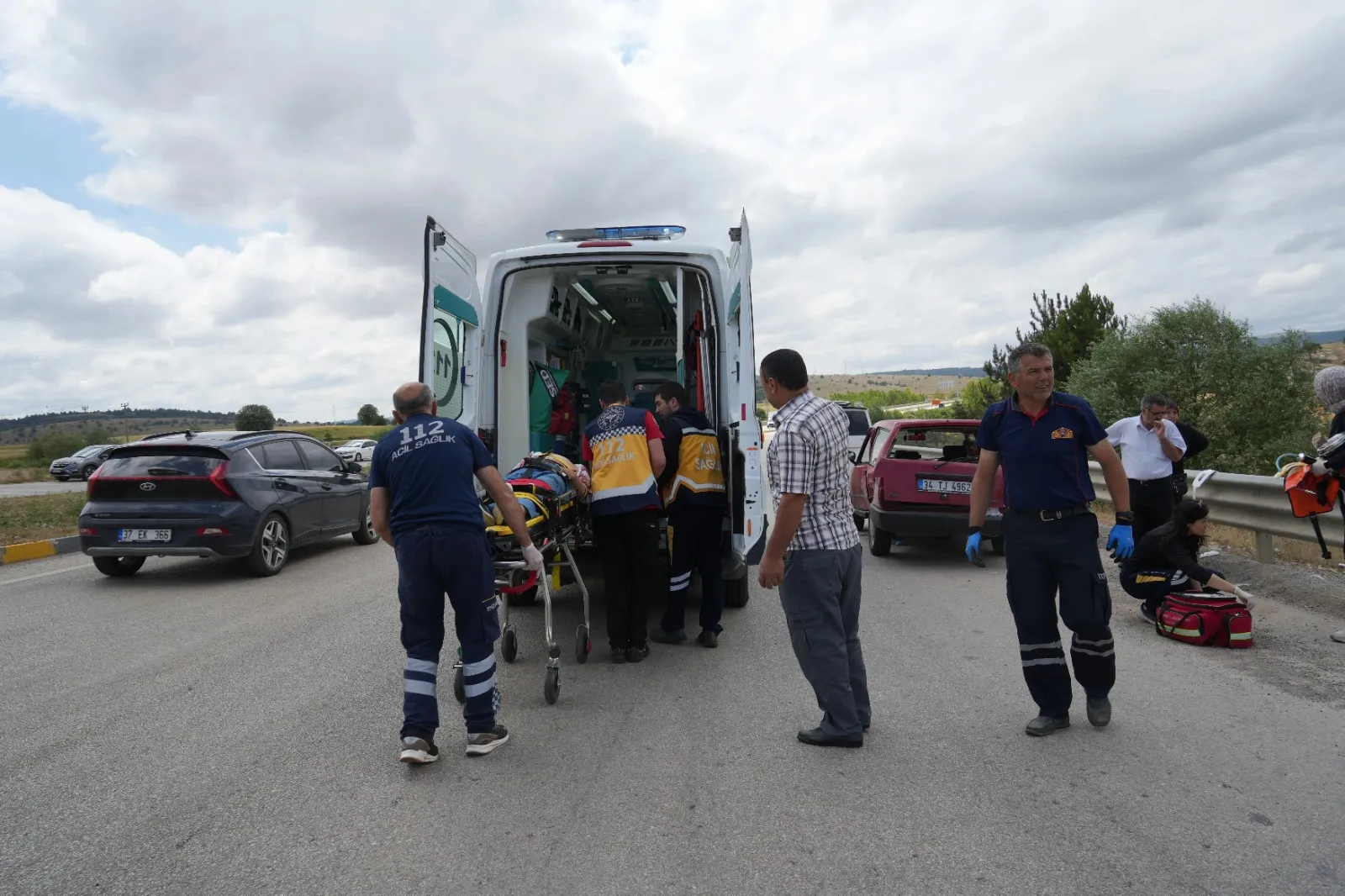 Kastamonu'da Zincirleme Kaza! 1'I Ağır, 2'Si Çocuk 12 Yaralı 9