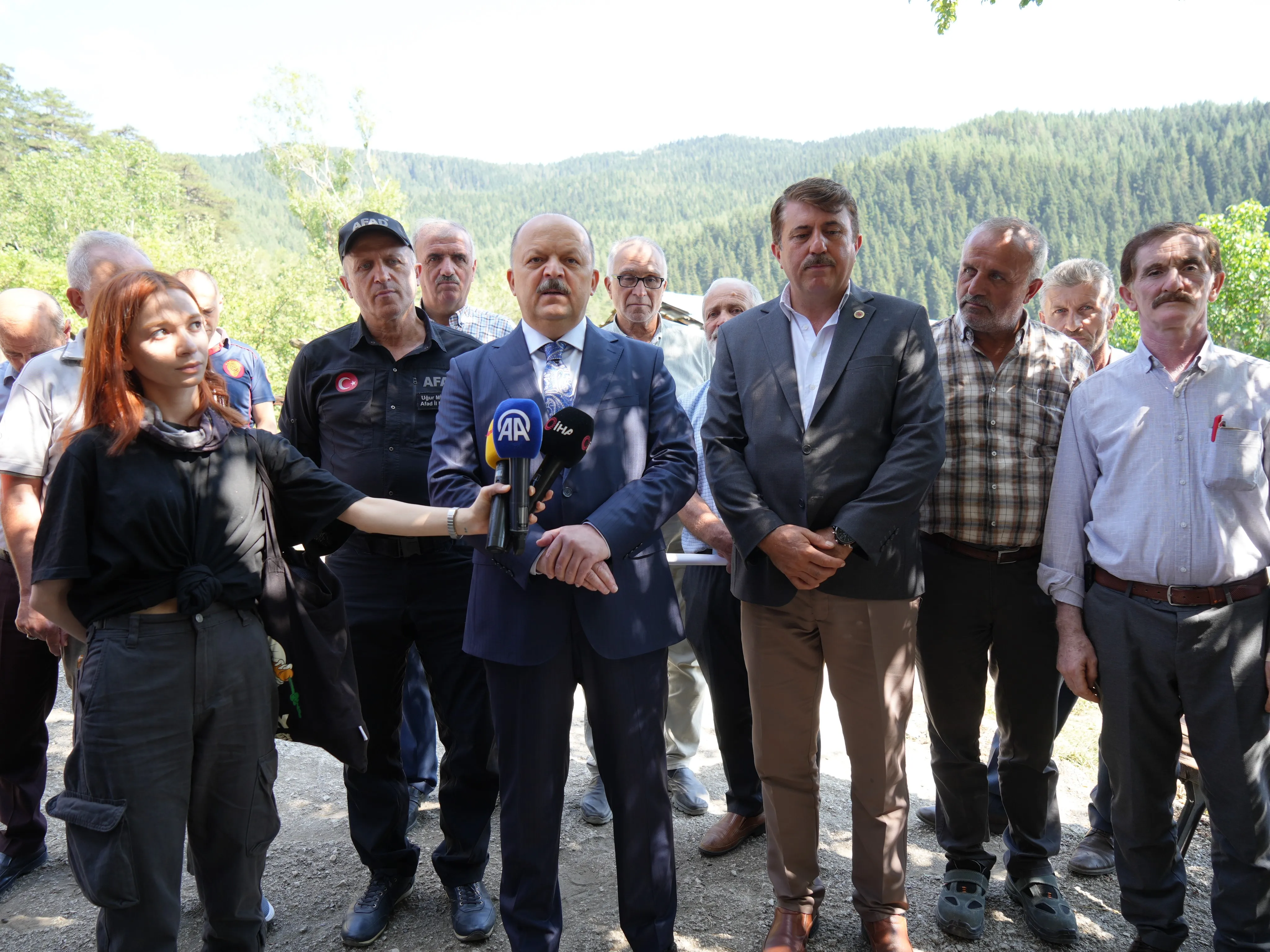 Köy Yangınlarıyla Mücadelede Eden Kastamonu'da Köy Köy Gezip Vatandaşları Eğitiyorlar (3)