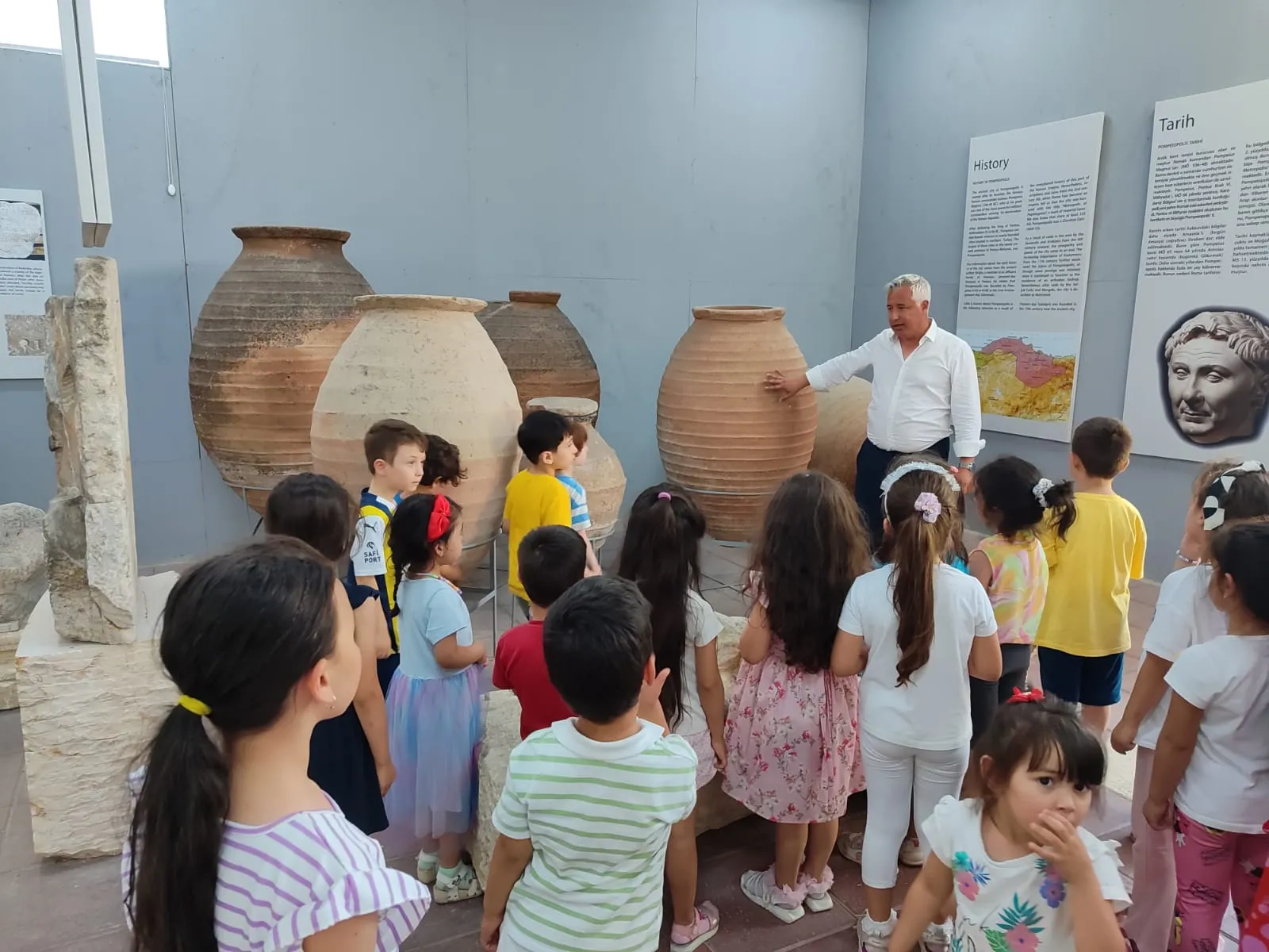 Taşköprü'de Anaokulu Öğrencileri Pompeiopolis'i Gezdi 1