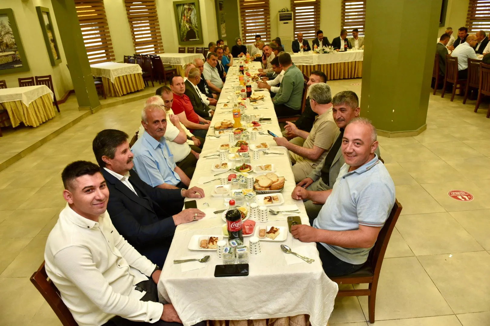 Taşköprü'de Kaymakam Özen'e Veda Yemeği Düzenlendi 1