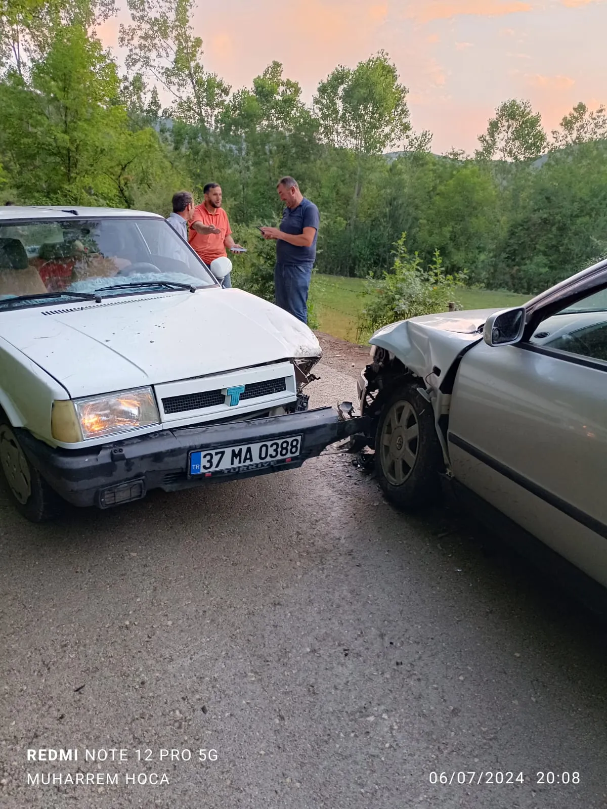 Taşköprü’de Köy Yolunda Kaza! (2)