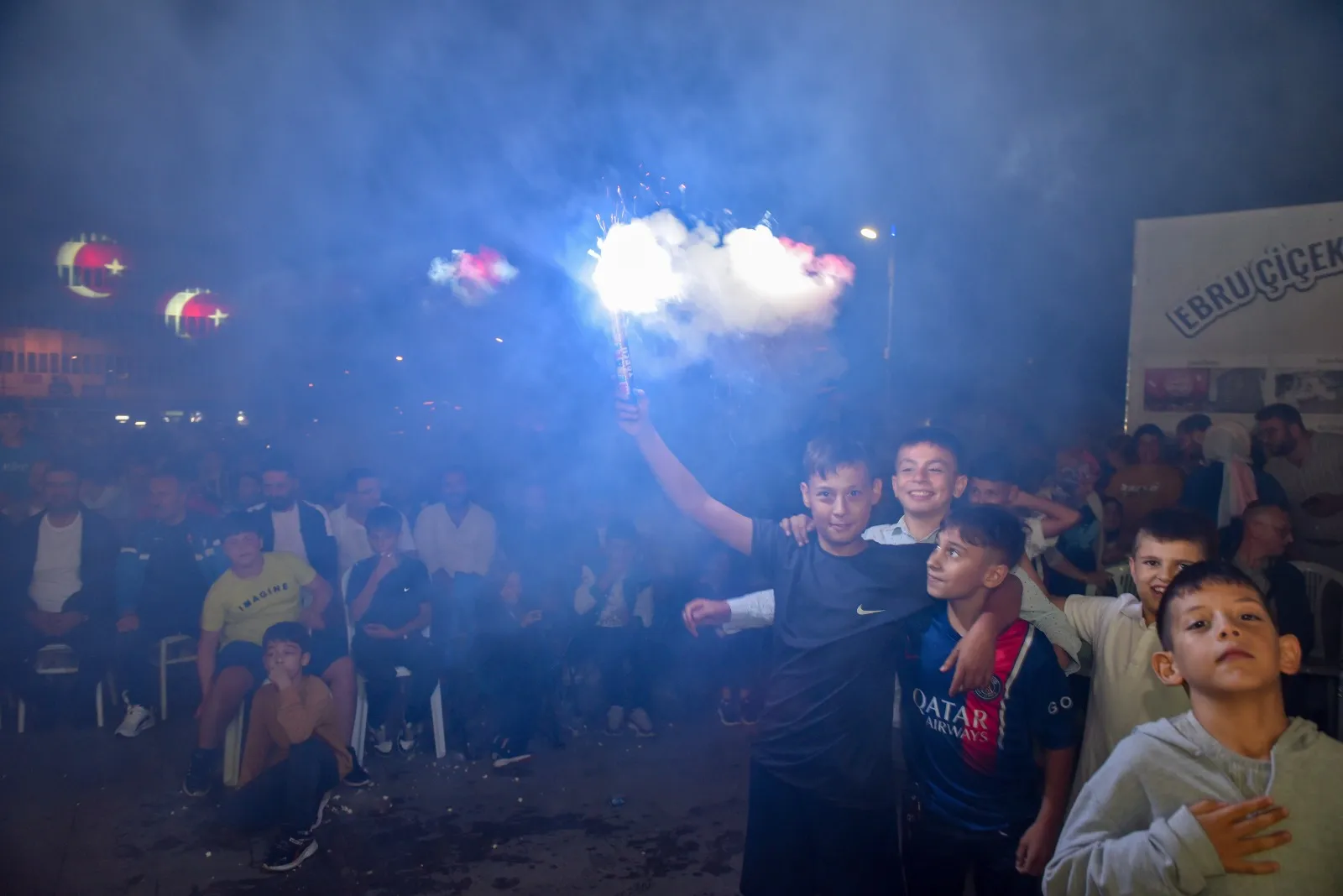 Taşköprü’de Milli Maç Coşkusu Yaşandı (15)