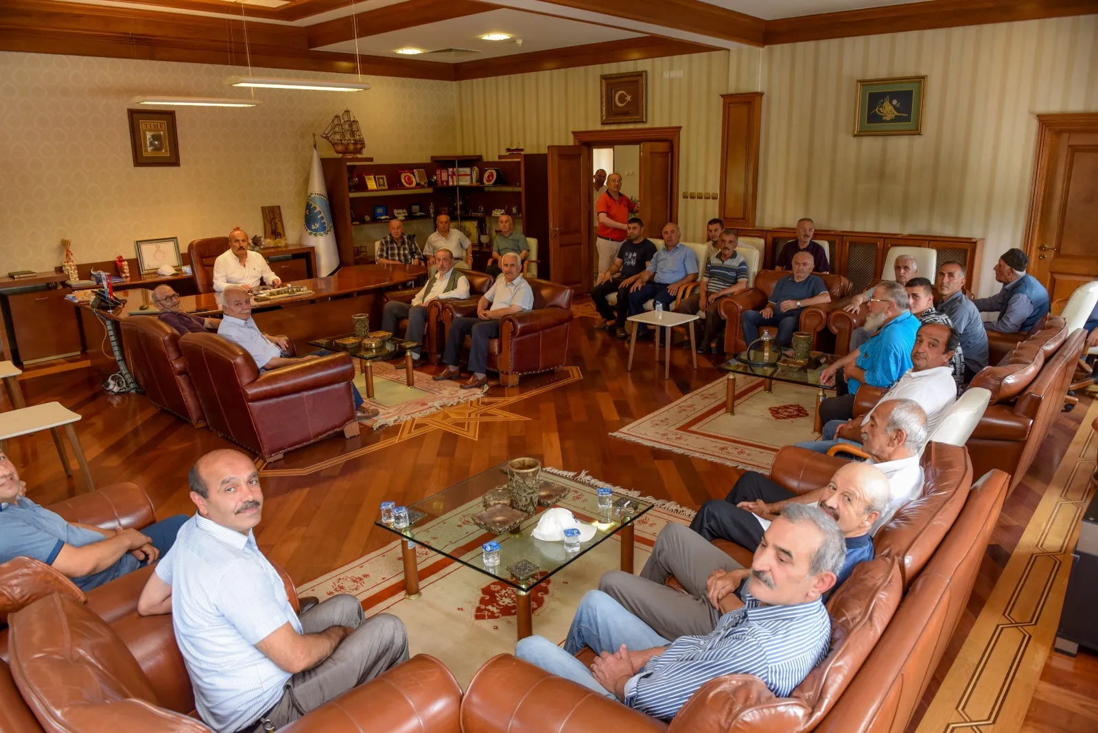 Tekke Mahallesi Sakinlerin ’Den Başkan Arslan’a Ziyaret (3)