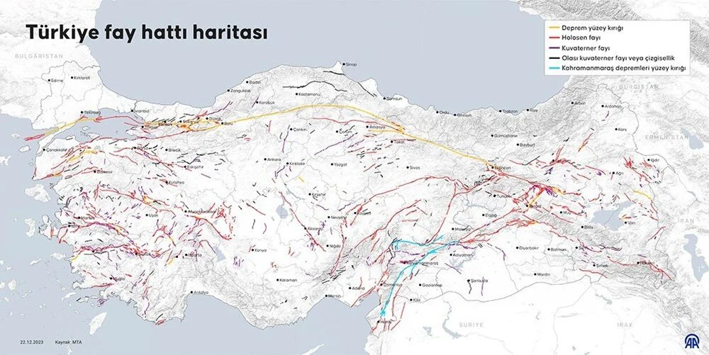 Kastamonu Deprem Mta Harita 1