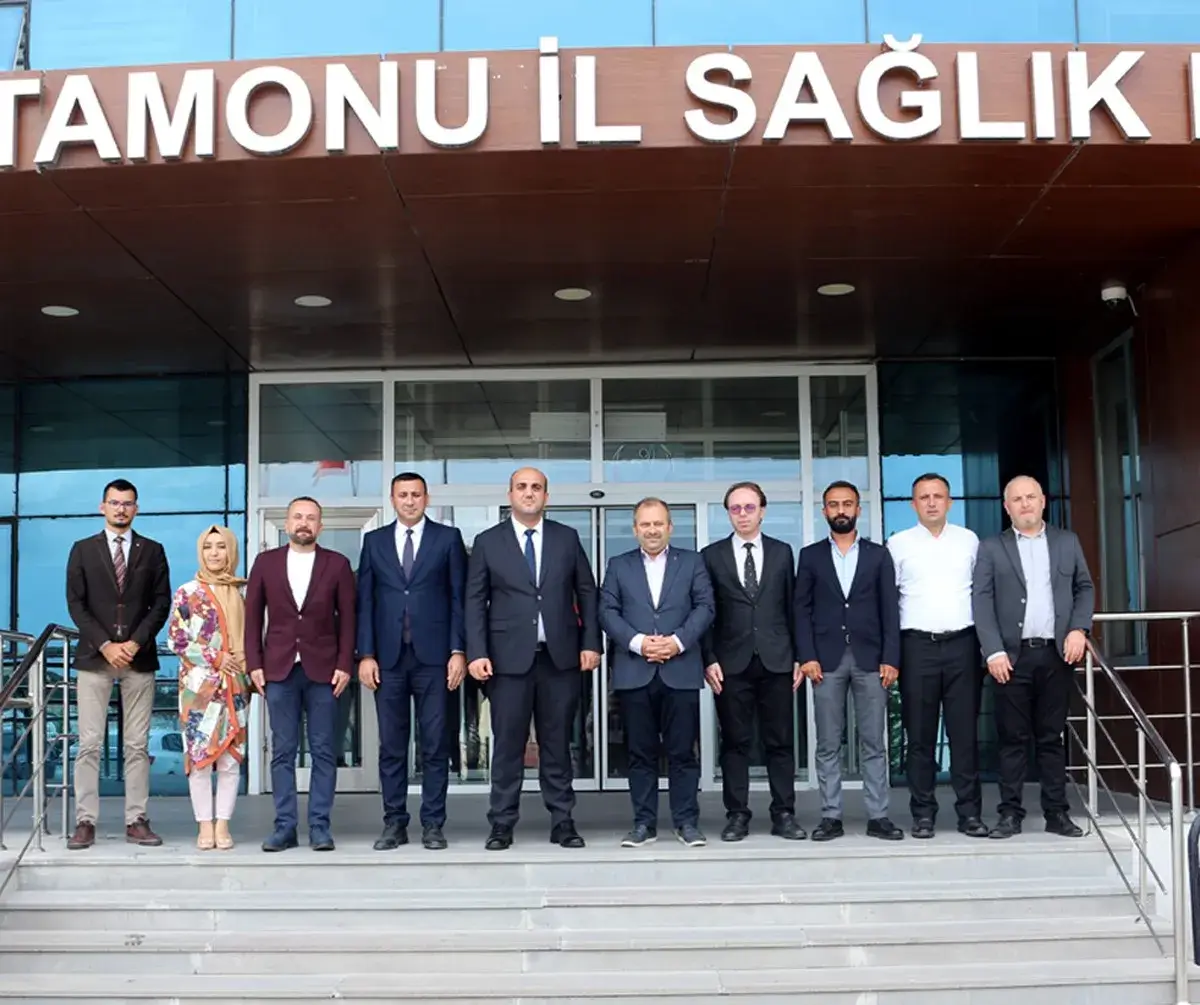 Kastamonu Milletvekilleri İl Sağlık Müdürlüğü’nü Ziyaret Etti (1)