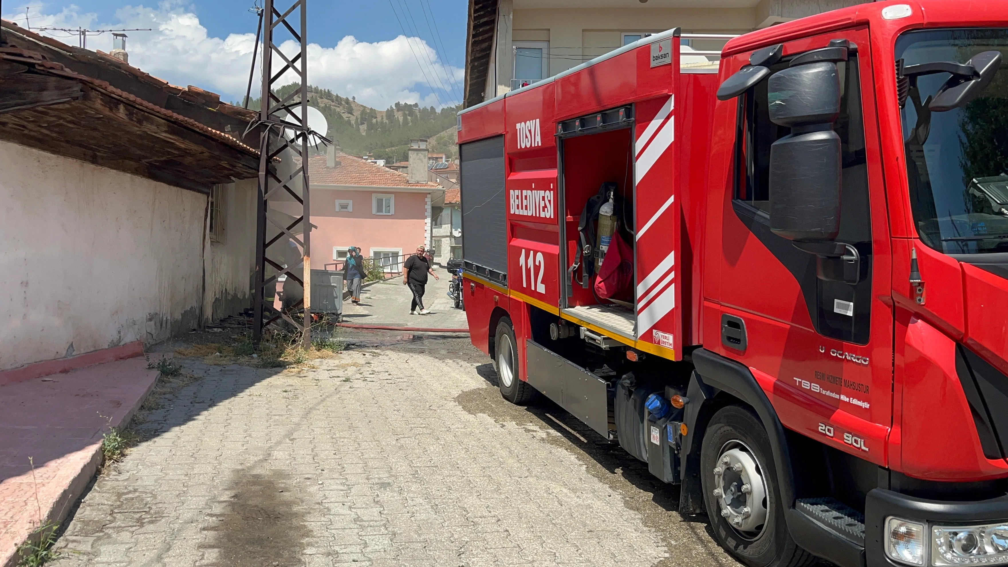 Kastamonu'da Korkutan Yangın! Zamanında Müdahale Faciayı Son Anda Önledi! 3