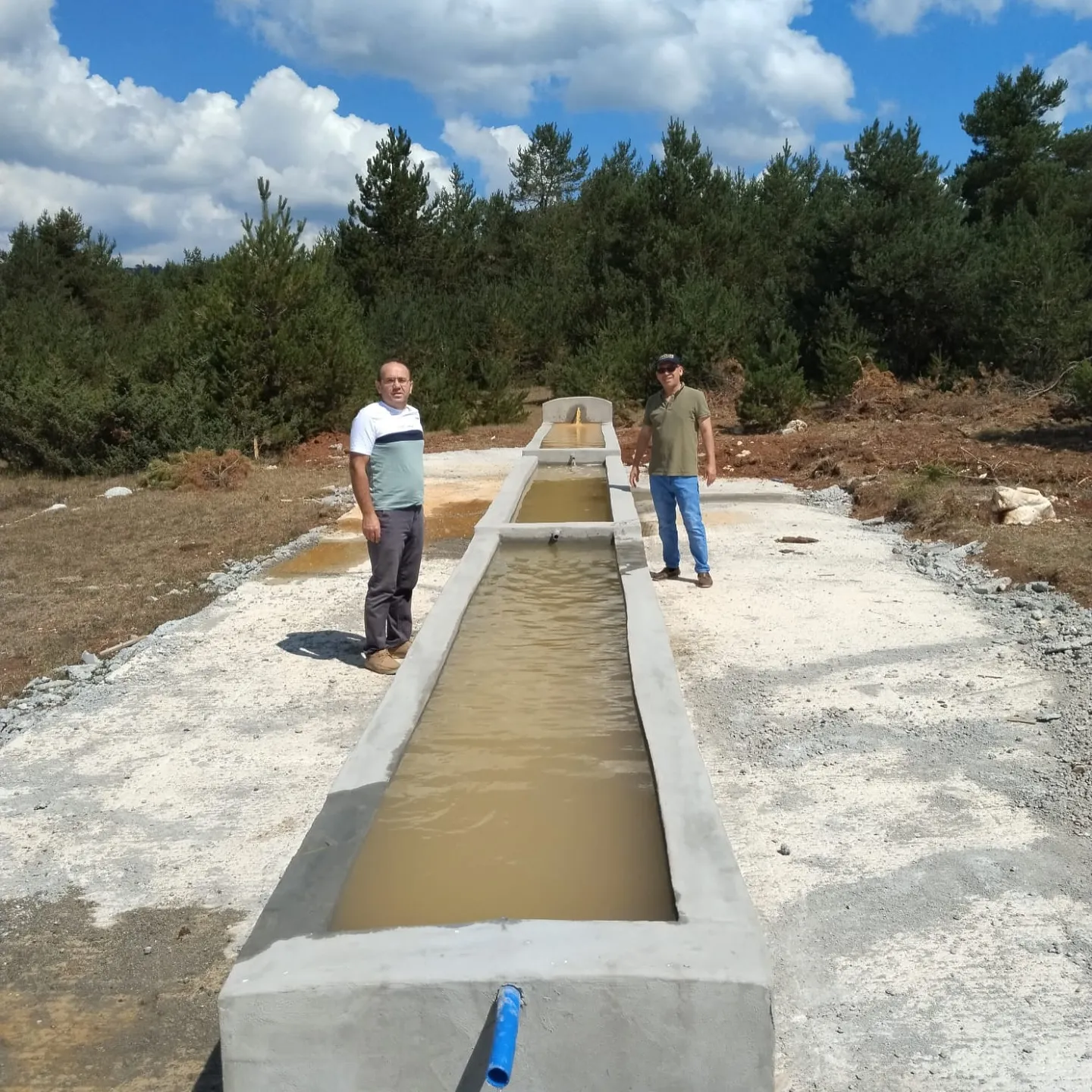 Kastamonu'da Mera Islahı Projesi Kuyu Ve Oluklar Yenilendi