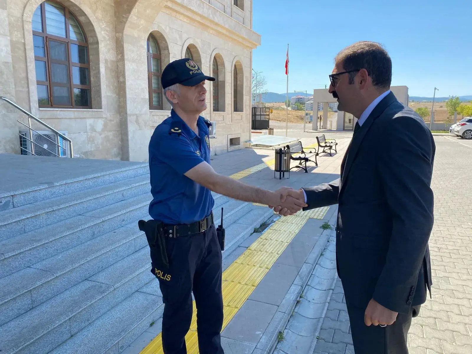 Taşköprü Kaymakam Demirdağ’dan Emniyet Ve Jandarma Ziyareti (2)