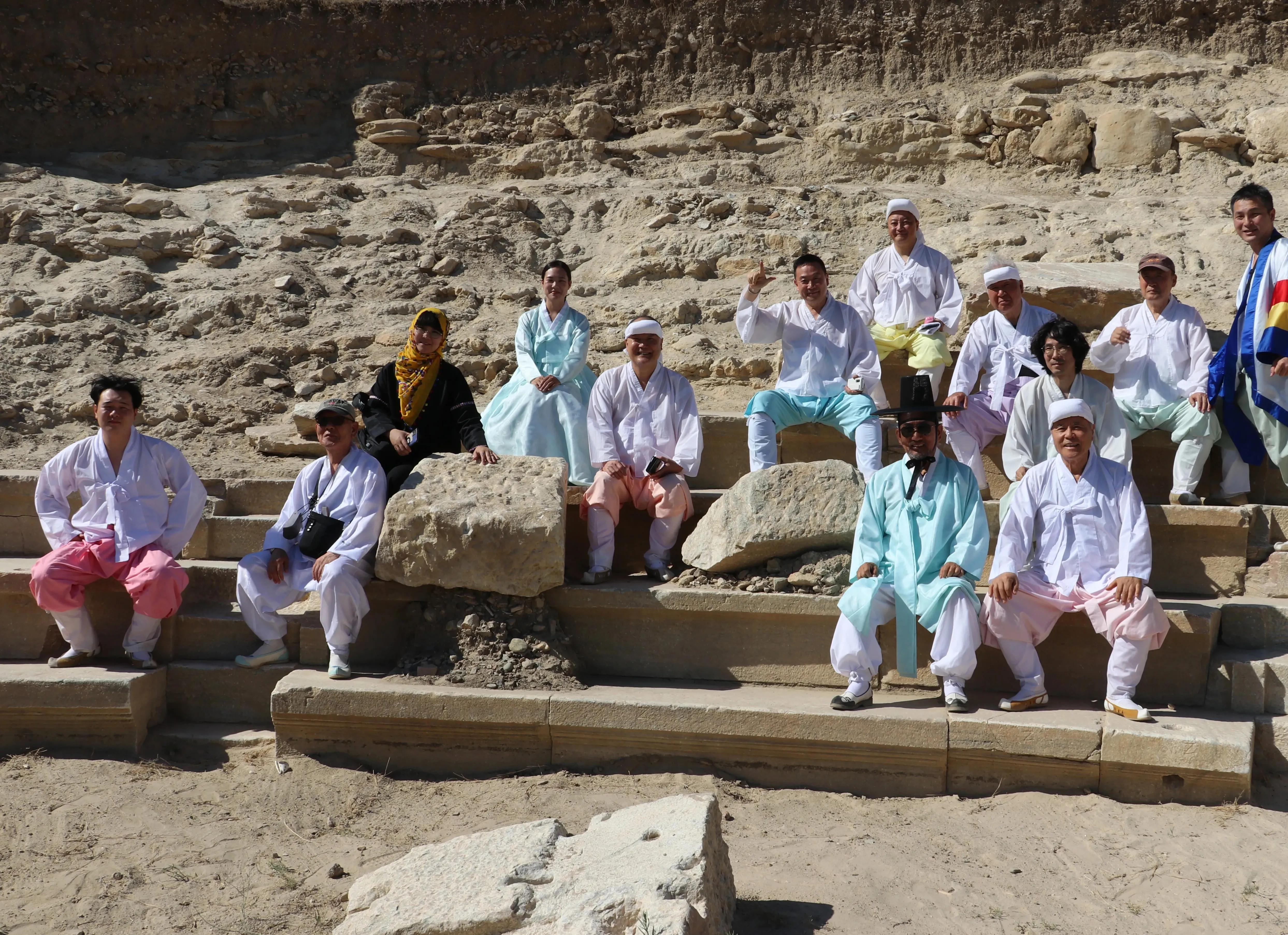 Taşköprü Pompeiopolis Antik Kenti, Güney Kore'den Gelen Dans Ekibinin Gösterisiyle Renklendi (4) 3