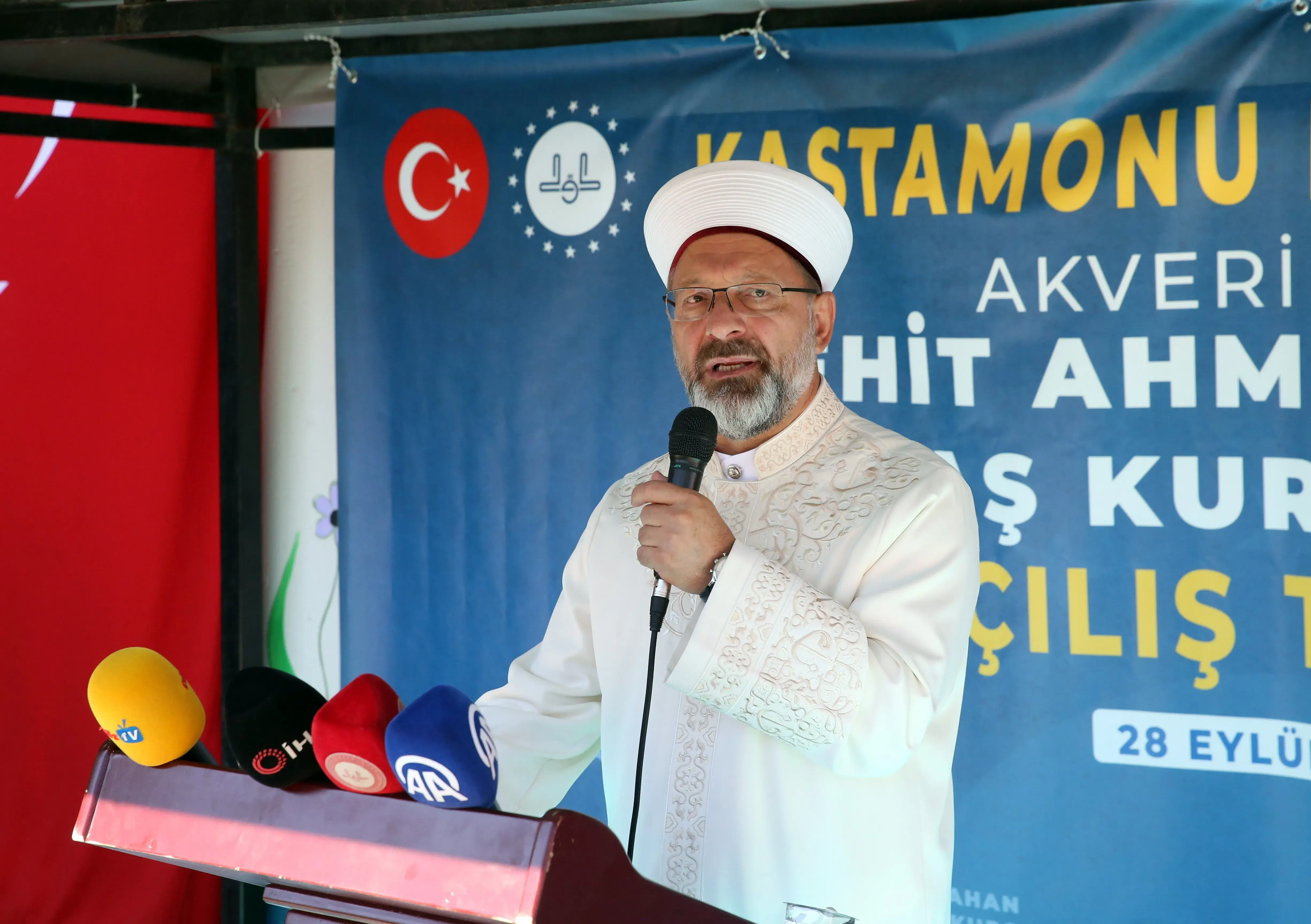 Açılışını Diyanet İşleri Başkanı Gerçekleştirdi Kastamonu'da Şehit Düşen Ahmet Şahan’ın Adı Yaşatılacak! (3)