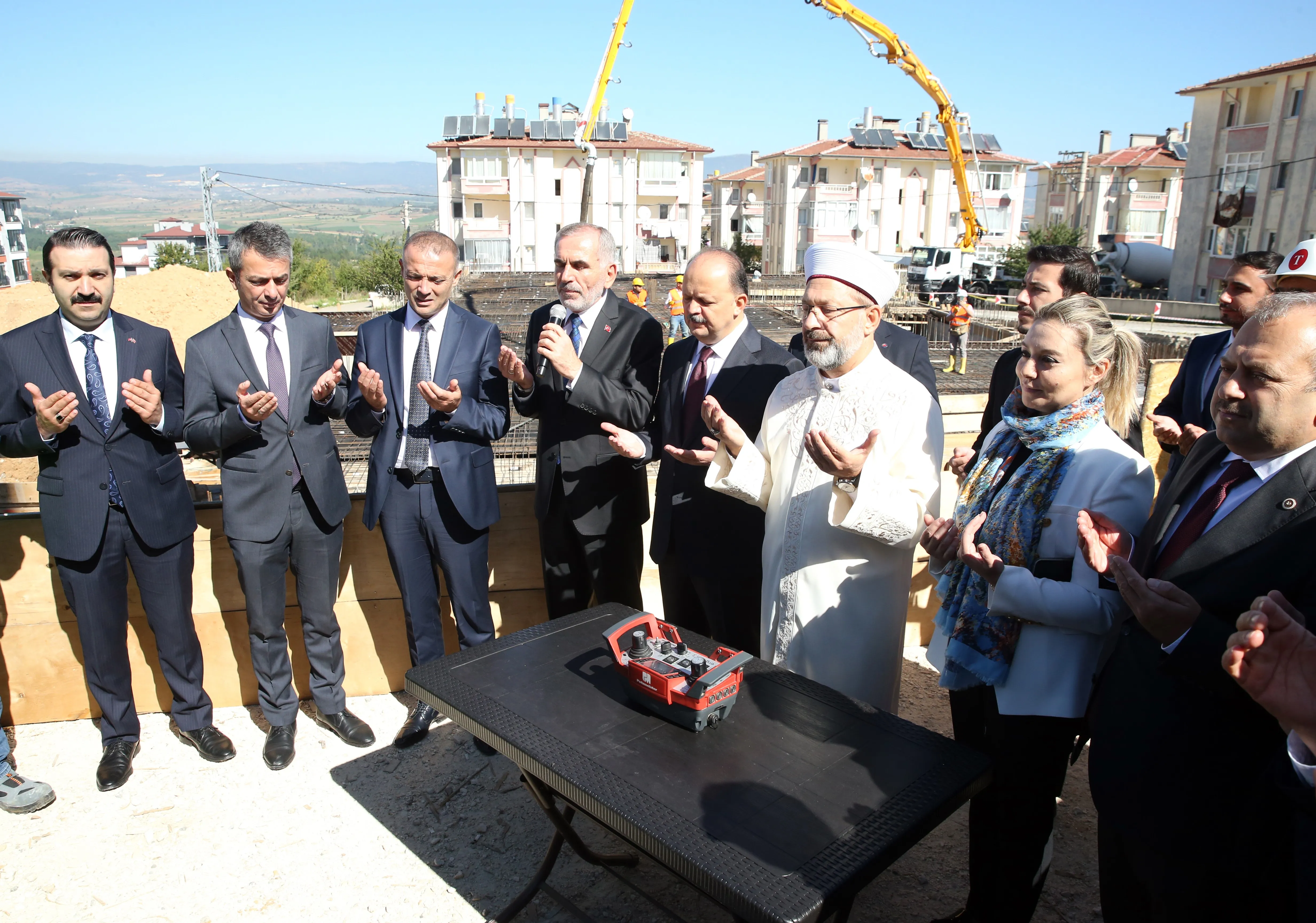 Diyanet İşleri Başkanı Ali Erbaş, Kastamonu’da Kur'an Kursunun Temelini Attı (2)