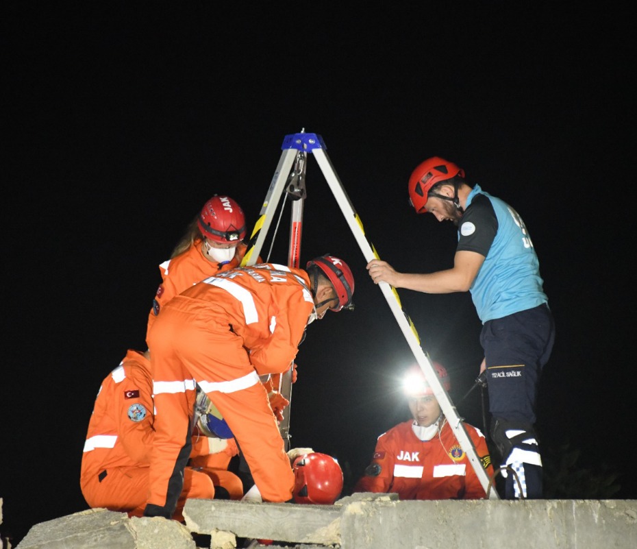 Kastamonu Afad Gece Tatbikat Deprem Taskopru (8)