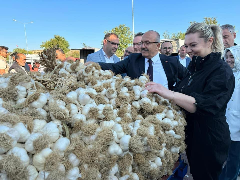 Kastamonu Taskopru Ak Parti Milletvekili Serap Ekmekci Sarimsak Pazari (7)