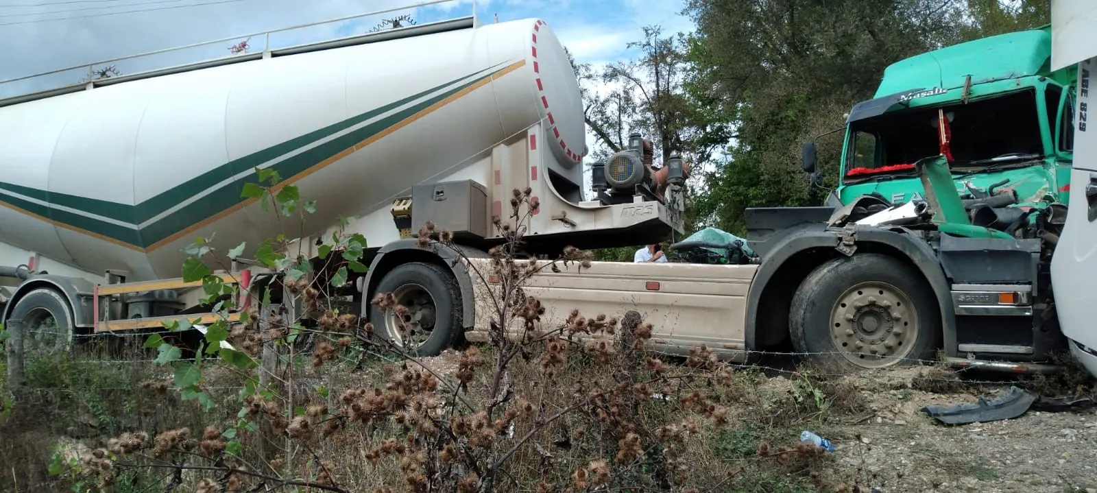 Kastamonu'da Kaza! Beton Mikseri Ile Kamyon Çarpıştı! 2 Yaralı 2