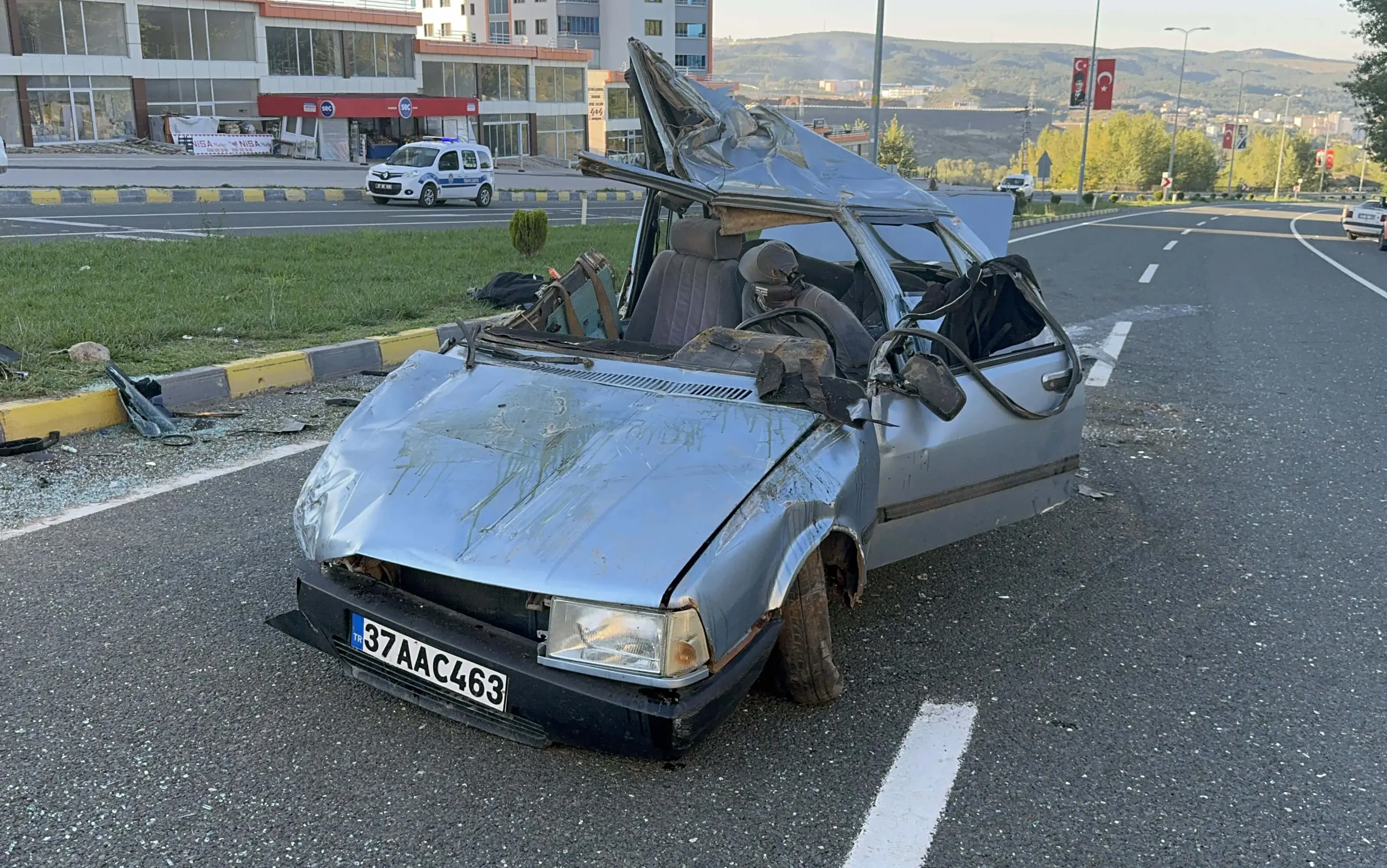 Kastamonu’da Korkunç Kaza Çok Sayıda Yaralı Var! (1)