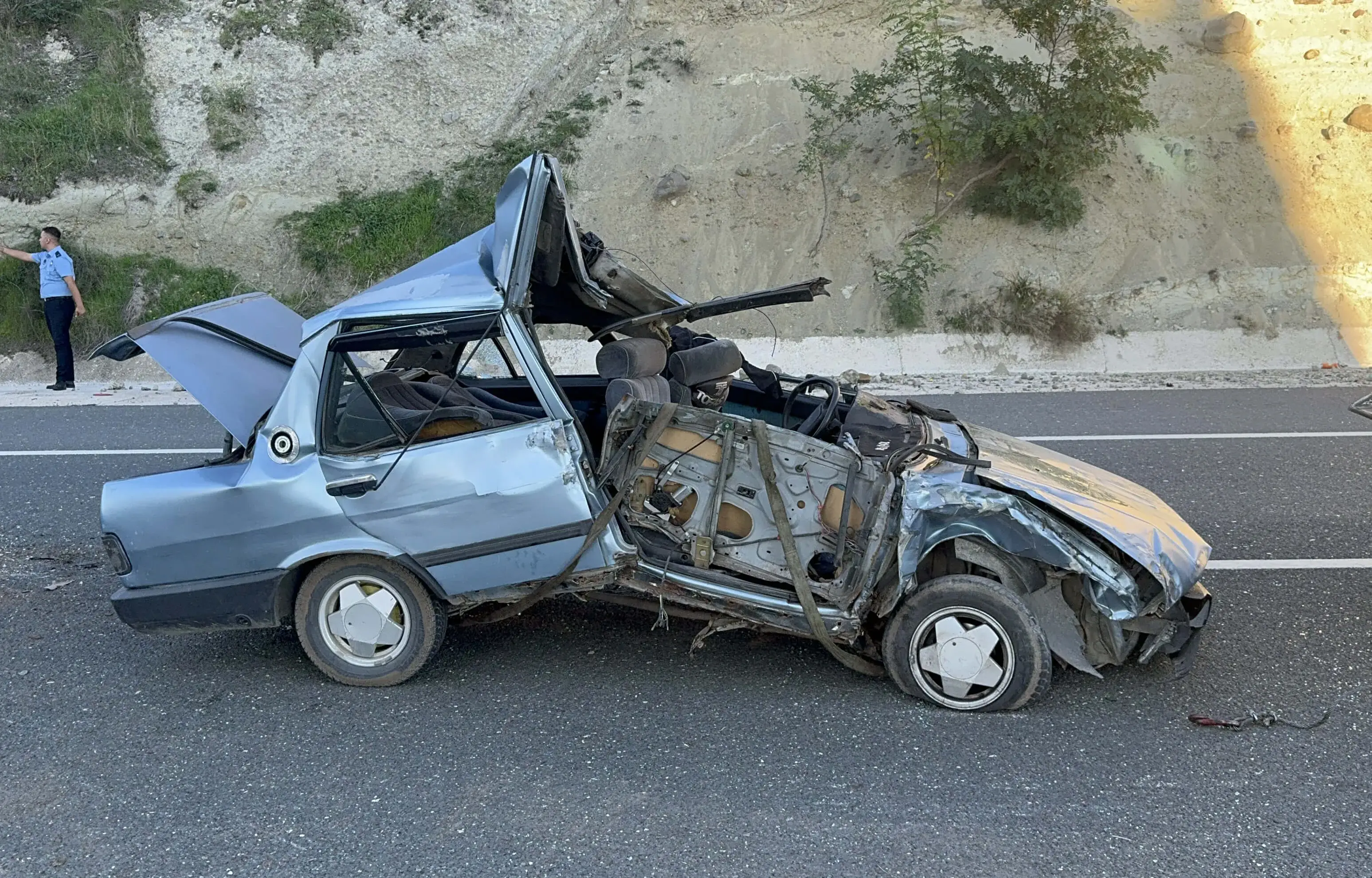 Kastamonu’da Korkunç Kaza Çok Sayıda Yaralı Var! (2)