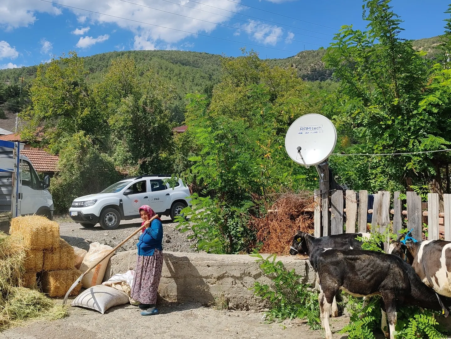 Kastamonu'daki Yangında 3 Hayvanını Kaybetti Yerine Yenileri Teslim Edildi! 3