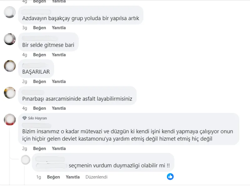 Kastamonu'nun Köy Yolları Yenileniyor Vatandaşlar Isyan Etti! 2