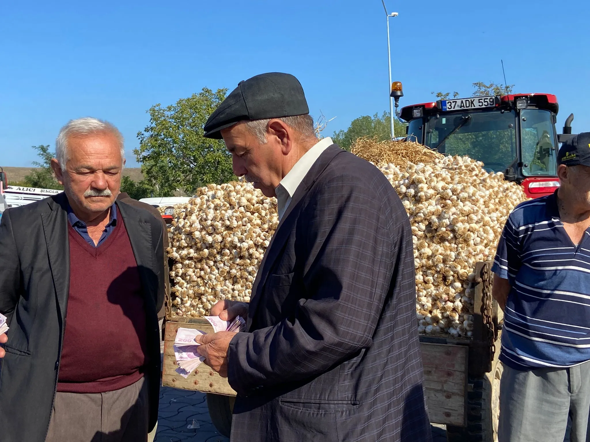 Taşköprü Sarımsak Pazarı'nda Fiyatlar Dikkat Çekiyor! 2