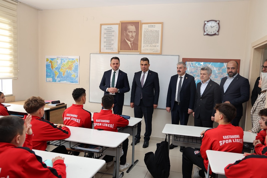 Gençlik Ve Spor Bakan Yardımcısı Dr. Enes Eminoğlu Kastamonu Spor Lisesi (7)