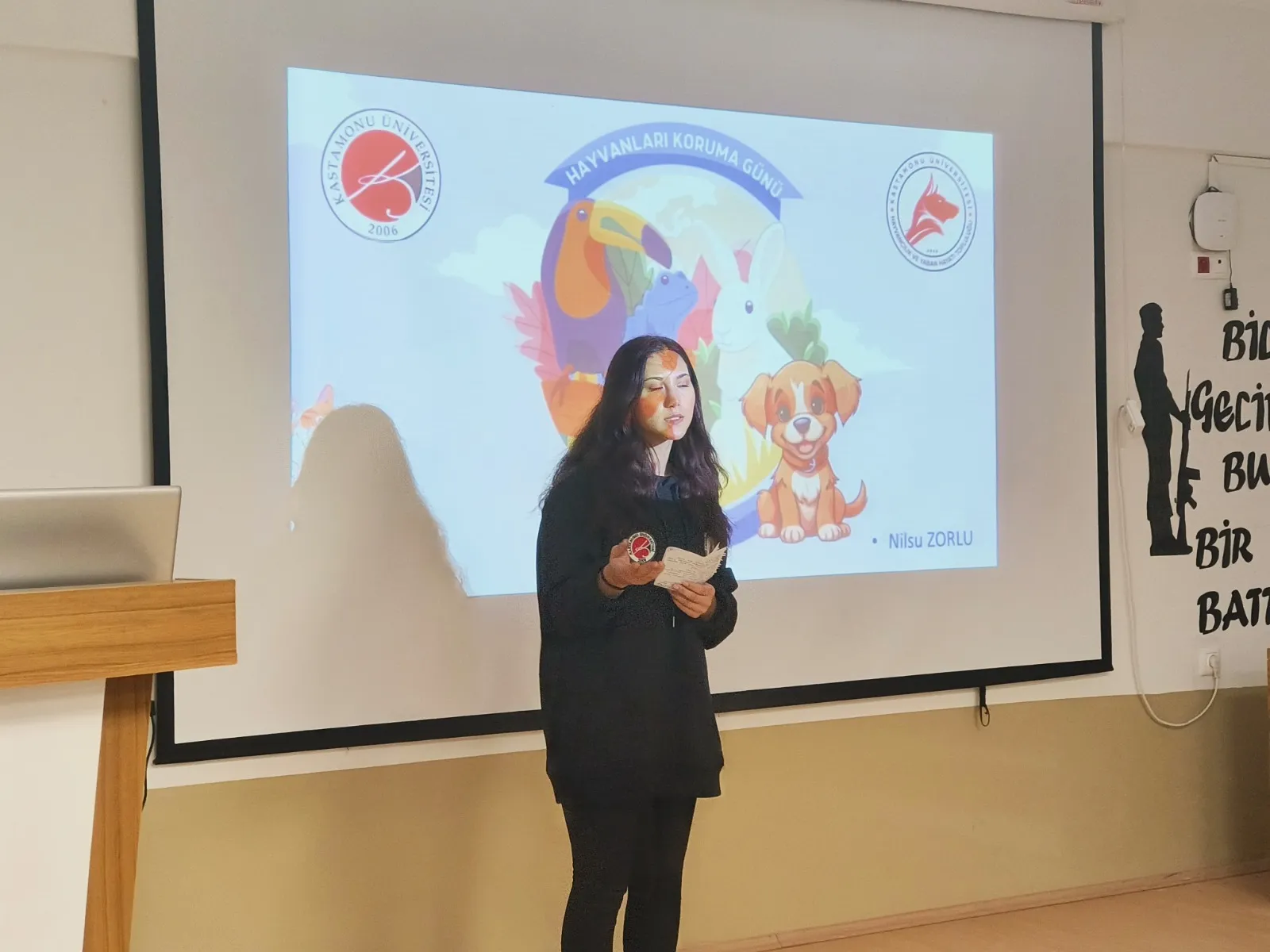 Kastamonu'da Dünya Hayvanları Koruma Günü Dolayısıyla Konferans Düzenlendi 1