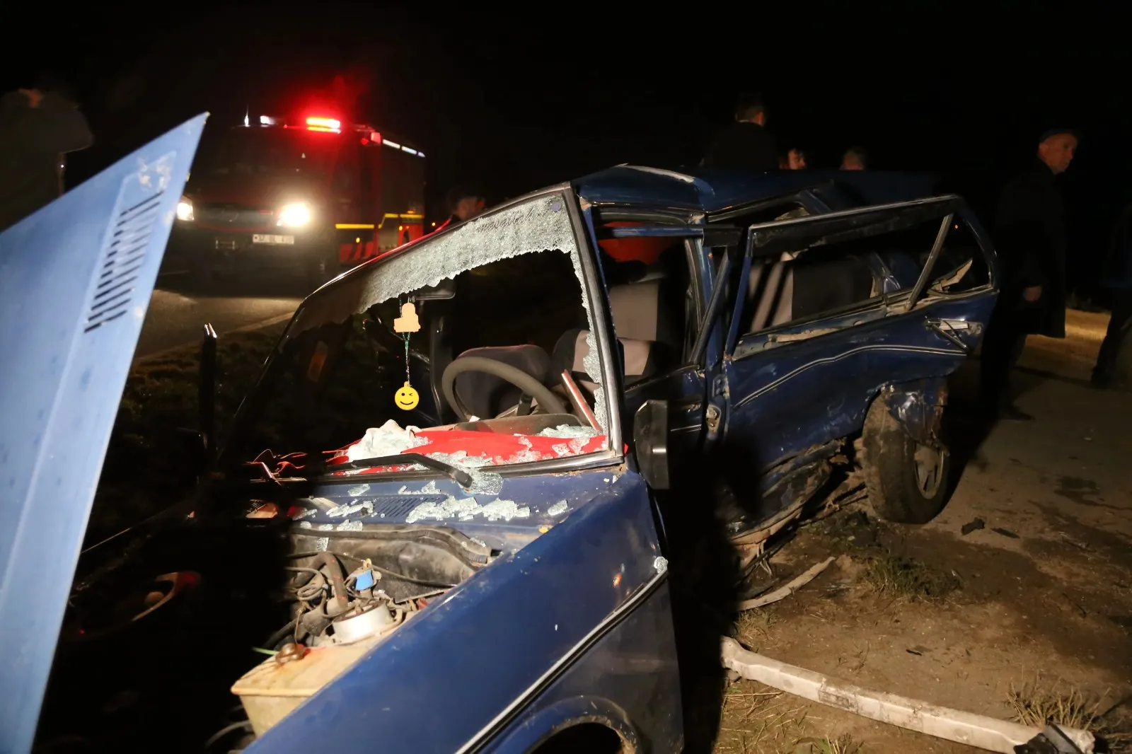 Kastamonu'da Feci Kaza! Otomobil Ile Çarpışan Otomobil Hurdaya Döndü! 10 Yaralı (Detaylar) 7