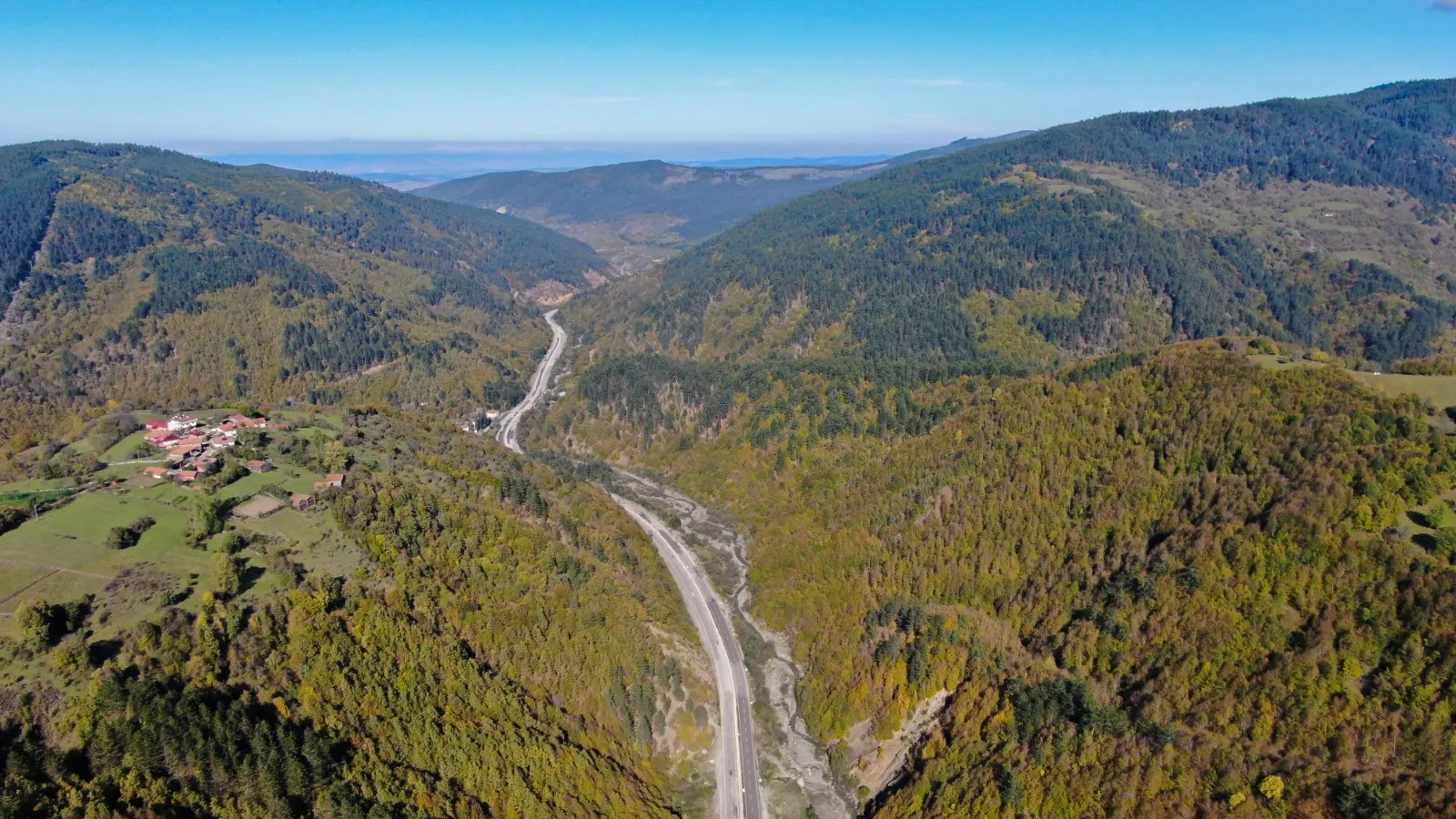 Kastamonu'da Kartpostallık Görüntü Sonbahar Ve Kar Buluştu! 2