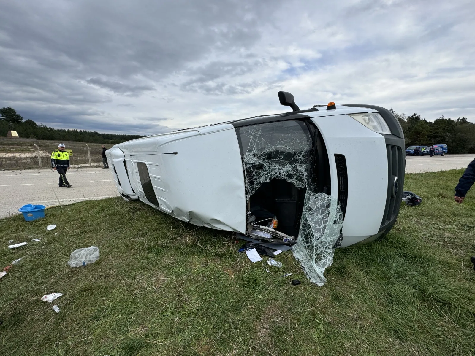 Kastamonu'da Okul Servisi Ile Tırın Çarpıştı 12'Si Öğrenci 13 Kişi Yaralandı!