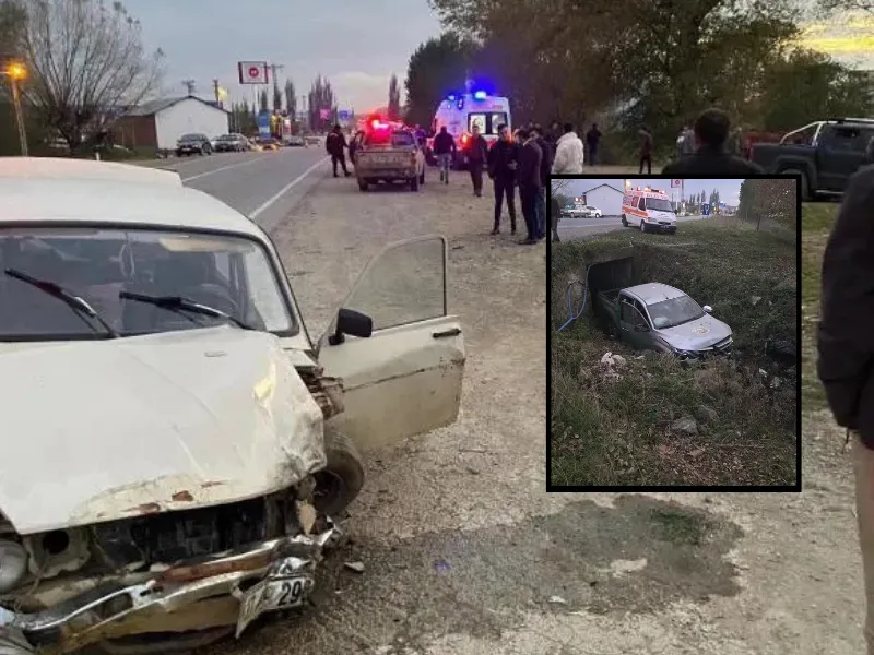 Kastamonu'da Orman İşletme Müdürlüğü Aracı Ile Otomobil Çarpıştı 6 Yaralı Var!-1