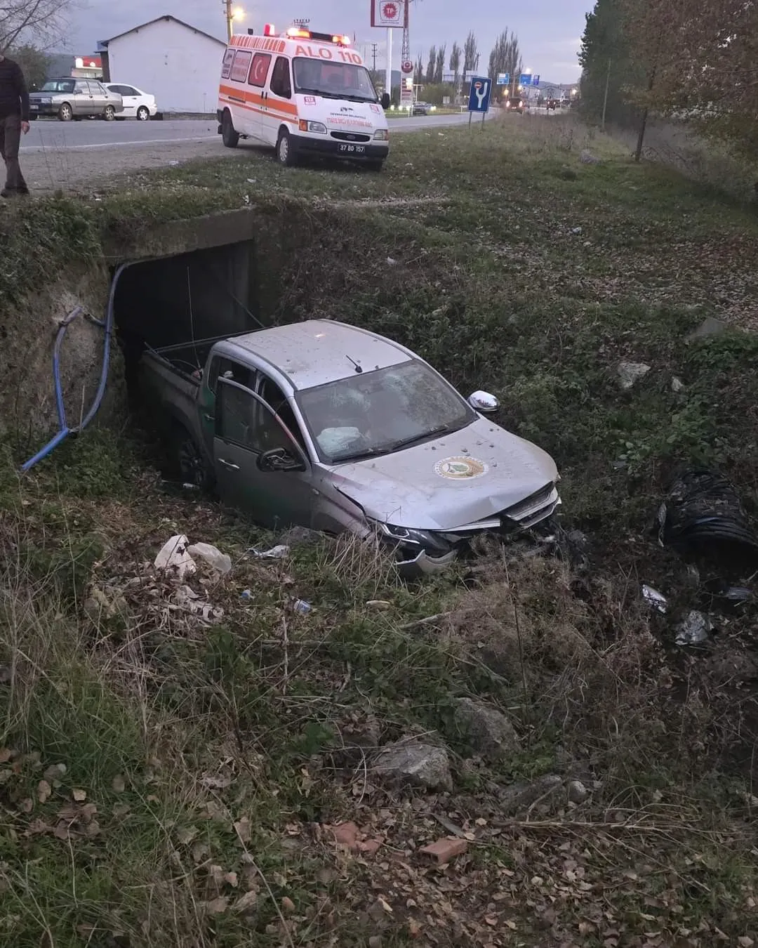 Kastamonu'da Orman İşletme Müdürlüğü Aracı Ile Otomobil Çarpıştı 6 Yaralı Var!