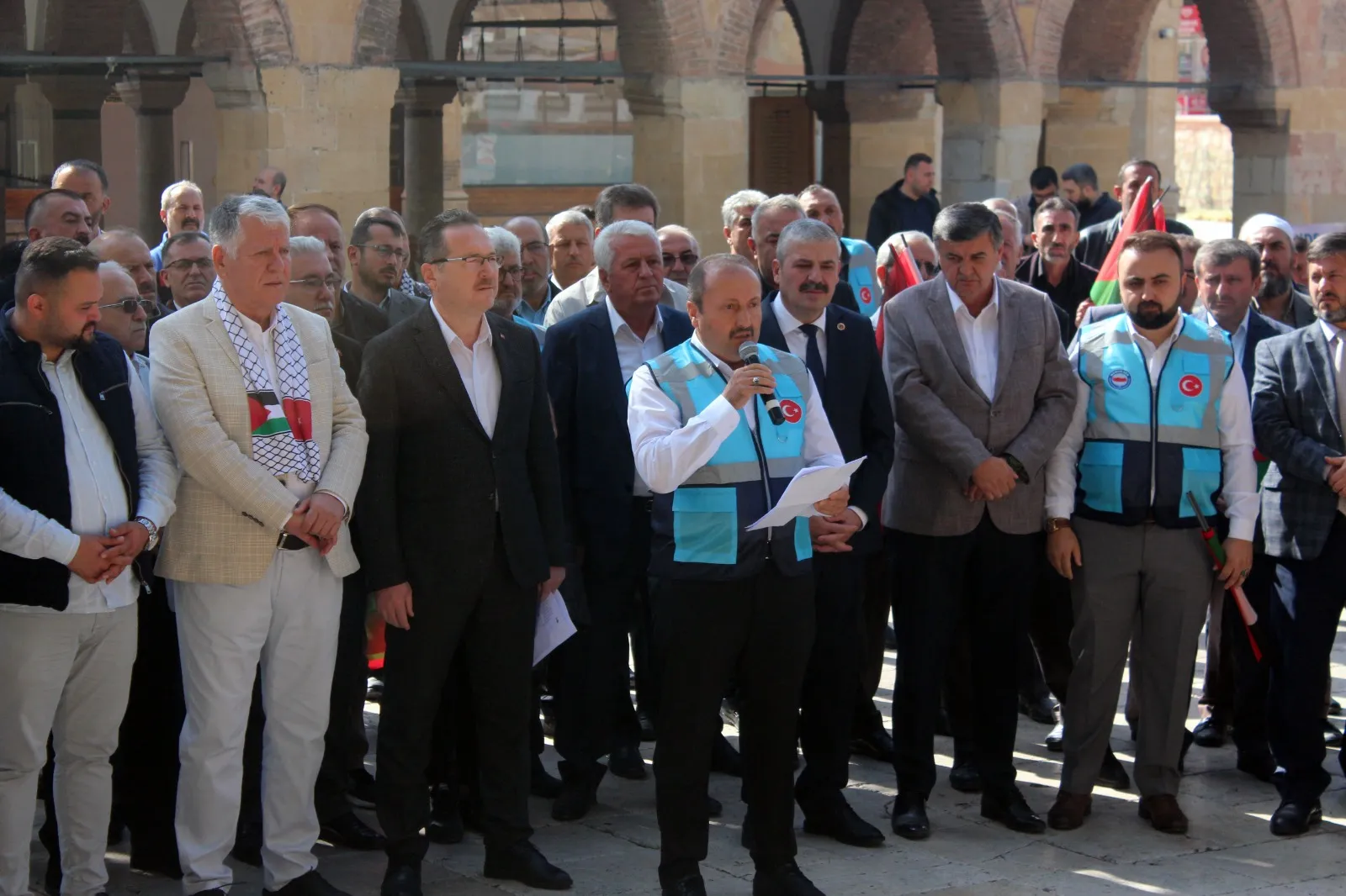 Kastamonu'da Protesto 'Soykırıma Lanet, Direnişe Bin Selam'