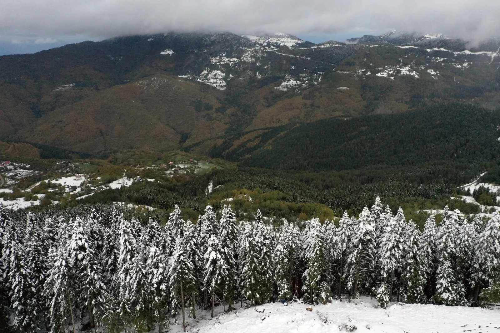 Kastamonu'da Sonbahar Ve Kış Aynı Yerde Buluştu! 5