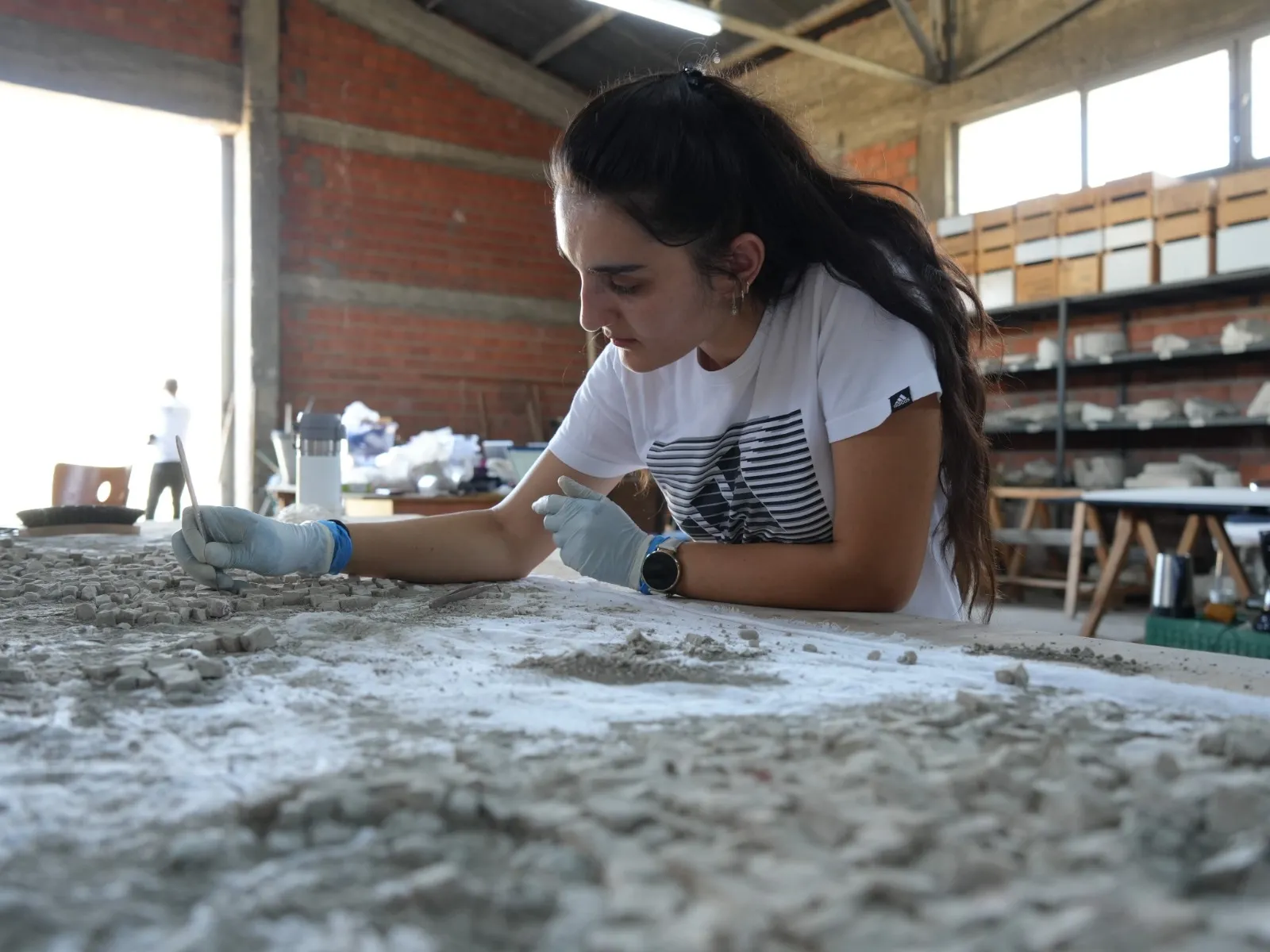 Pompeipolis Antik Kenti'ndeki Bin 800 Yıllık Mozaikler Kurtarılıyor! 6