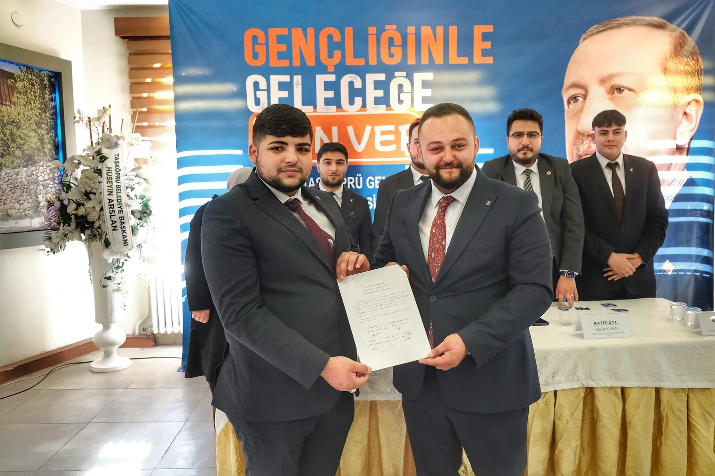 Ak Parti Taşköprü İlçe Gençlik Kolları Başkanı Belli Oldu!