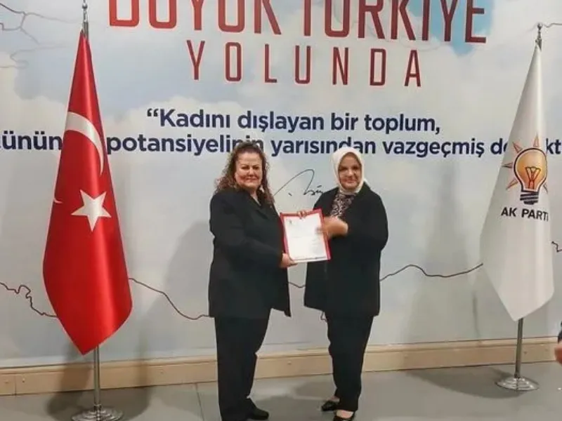 Ak Parti Taşköprü İlçe Kadın Kolları Başkanlığı’nda Bayrak Değişimi! 1