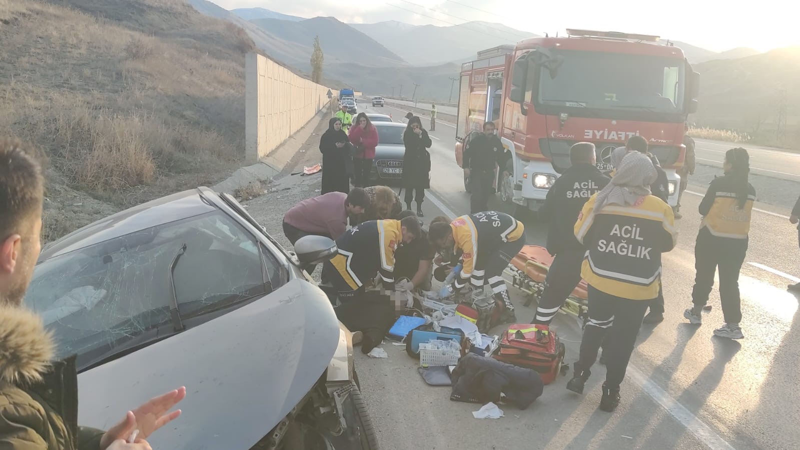 Erzurum Kaza 2 Ölü 3 Yaralı (3)