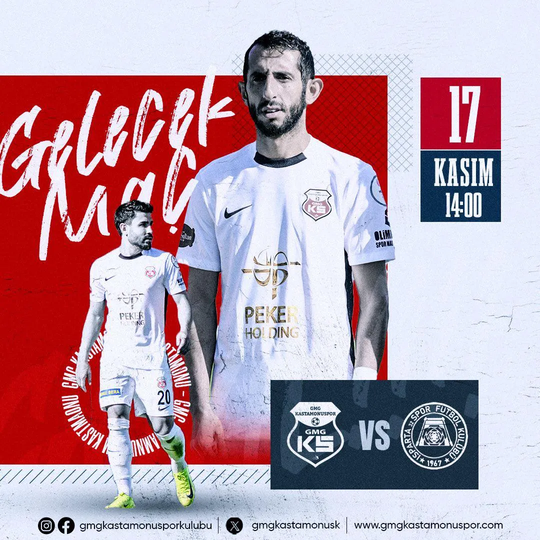 Gmg Kastamonuspor, Isparta 32 Spor’u Konuk Edecek Heyecan Dorukta! 1