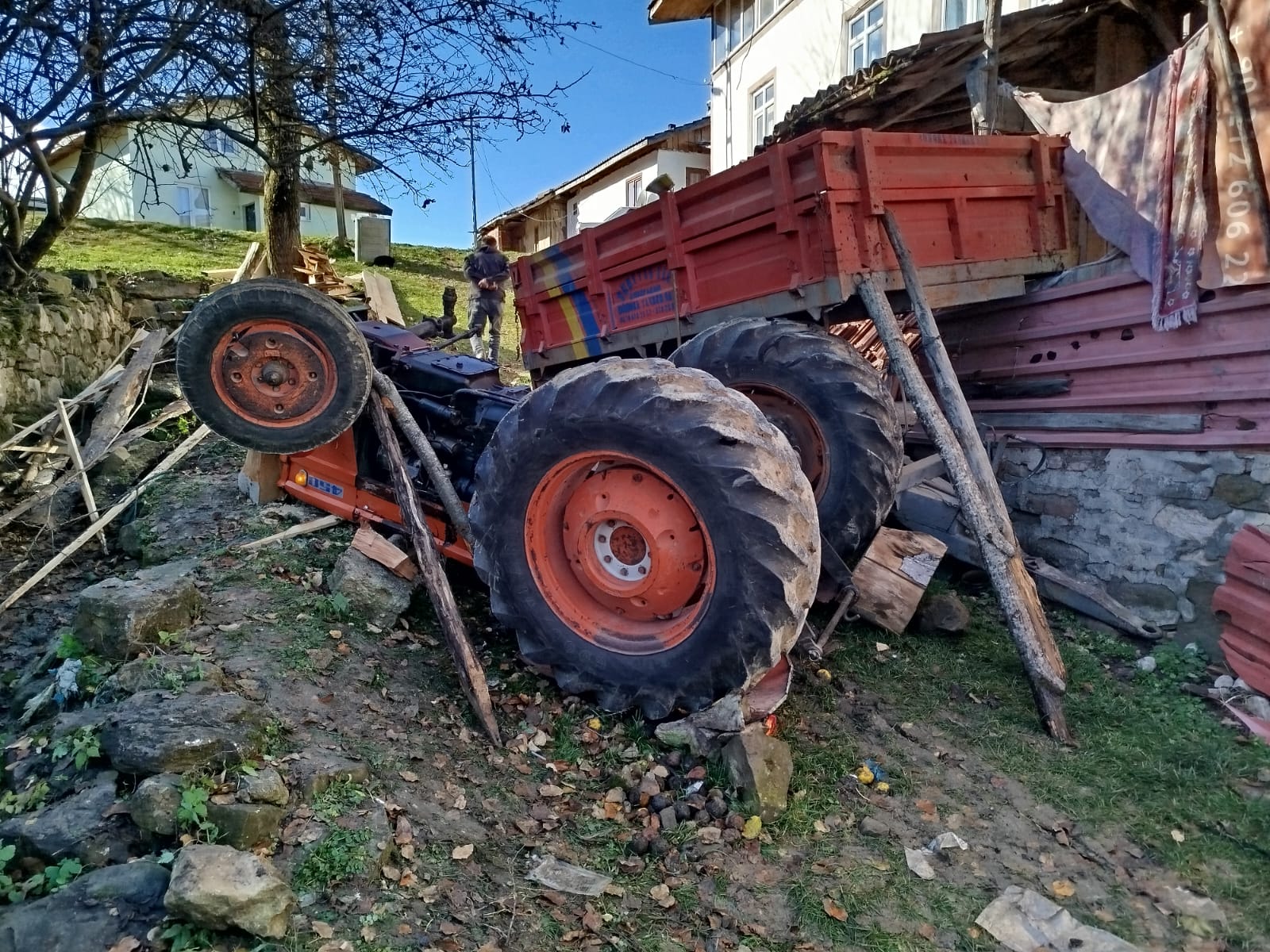 Karabük Ovacık Traktör Kazası (2)