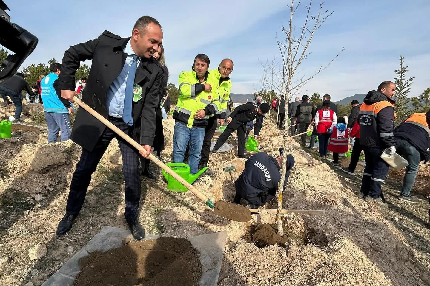 Kastamonu Geleceğe Nefes Oluyor 19 Ilçede 15 Bin Fidan Dikildi! 14