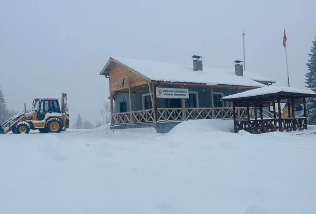 Kastamonu Kar Yağışı Başladı (3)