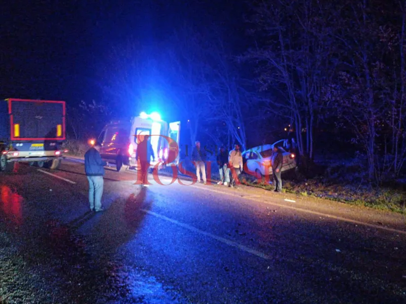 Kastamonu Taşköprü Kara Yolunda Kaza 3 Yaralı Var!