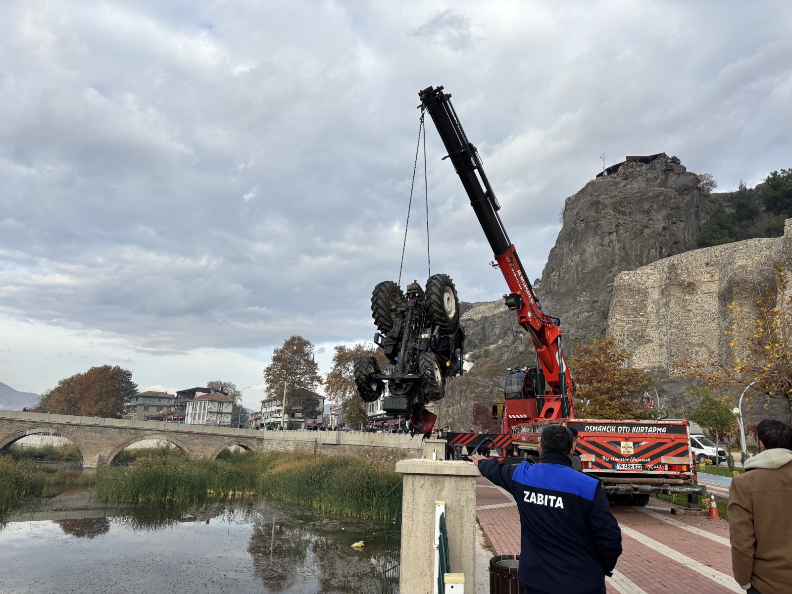 Kastamonu Tosya Osmancik Traktor Kaza (2)