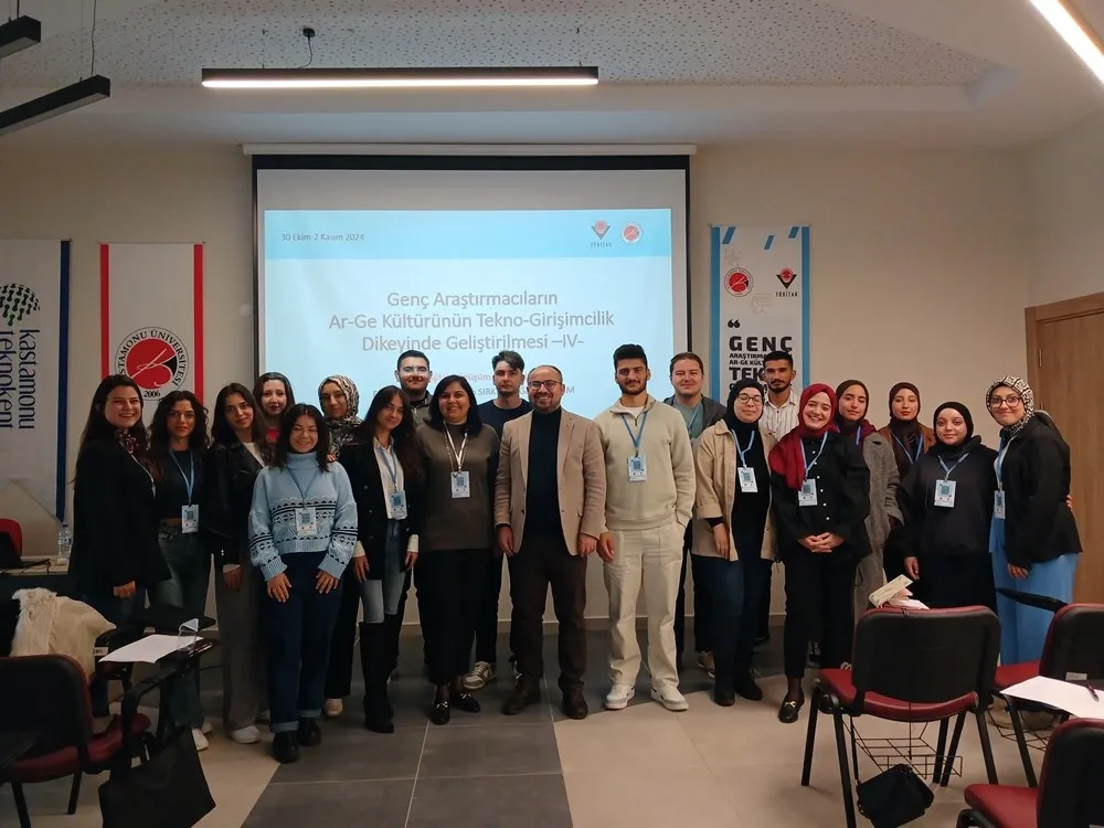 Kastamonu Üniversitesi'nde Girişimcilik Eğitimi 20 Genç Araştırmacı Katıldı! 5