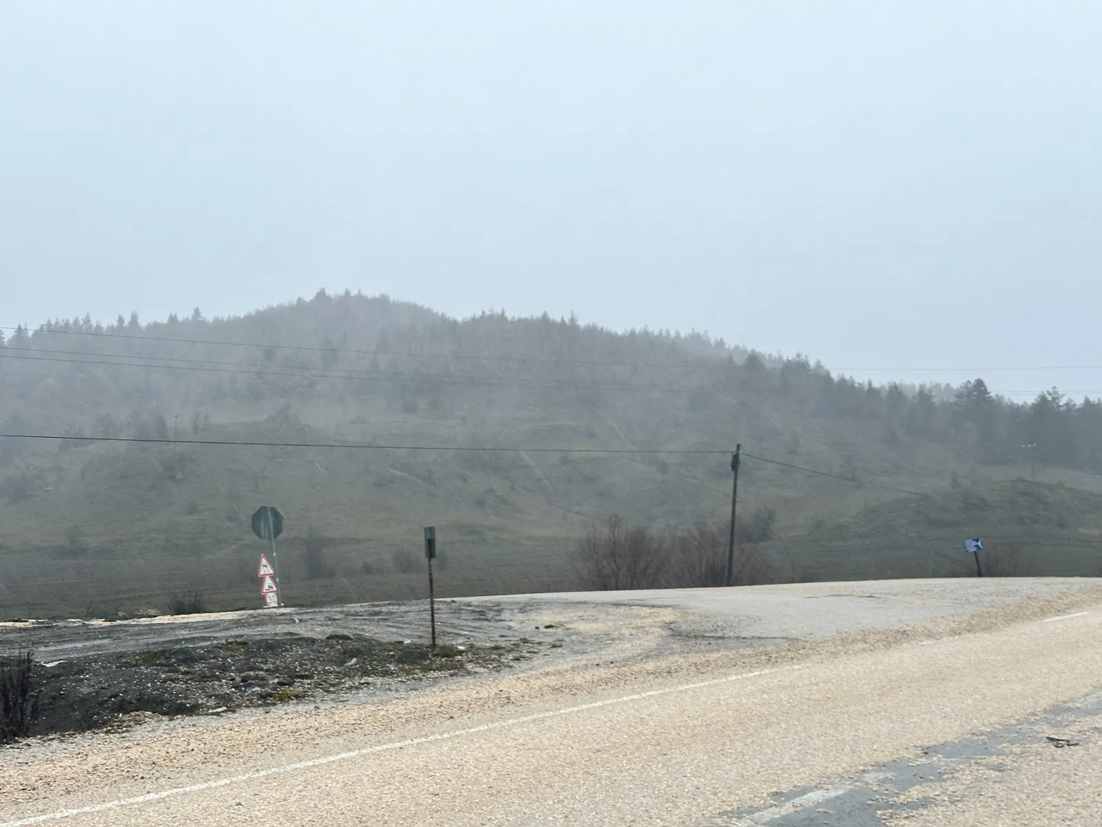 Kastamonu Yollar Beyaza Büründü Kar Yağışı Hayran Bıraktı! 3