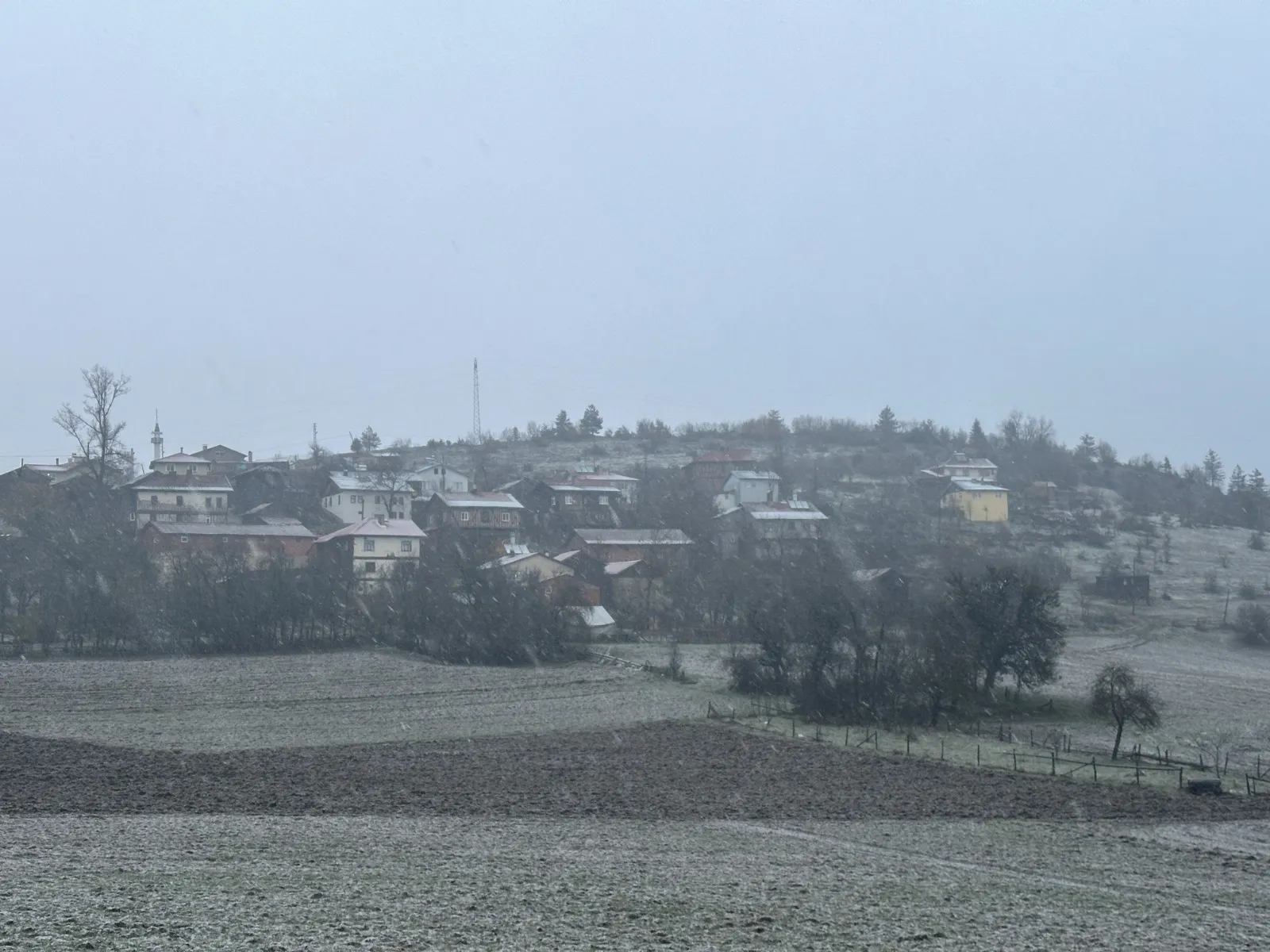 Kastamonu Yollar Beyaza Büründü Kar Yağışı Hayran Bıraktı! 5