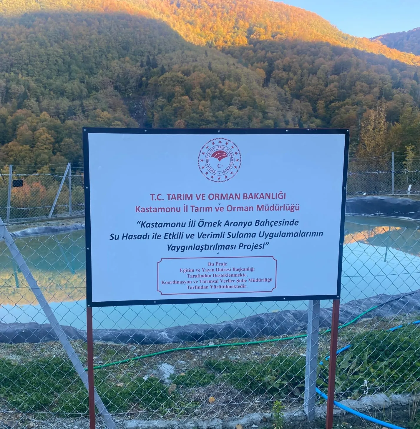 Kastamonu'da 100 Tonluk Su Hasadı Havuzu Hizmete Girdi! 5