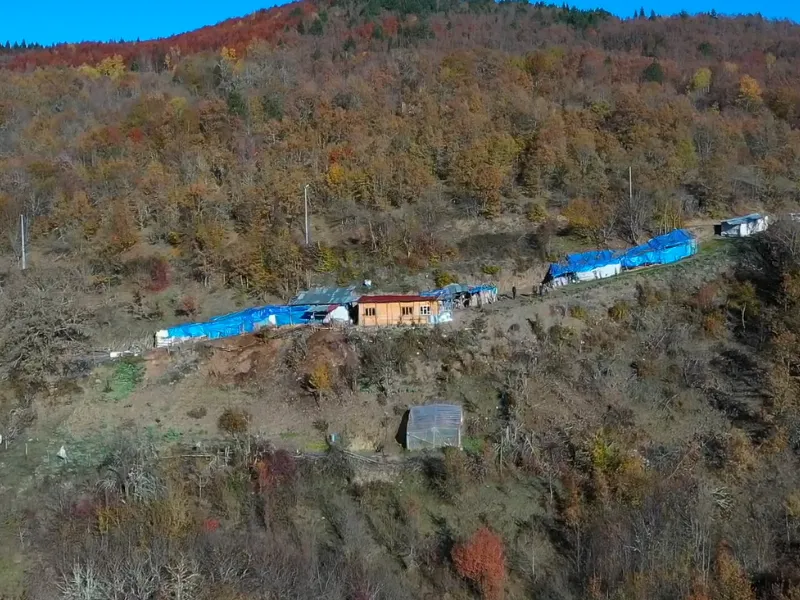 Kastamonu’da Konteynerde Yaşamayı Tercih Eden Çift, Hayvancılığı Bırakmıyor! 1