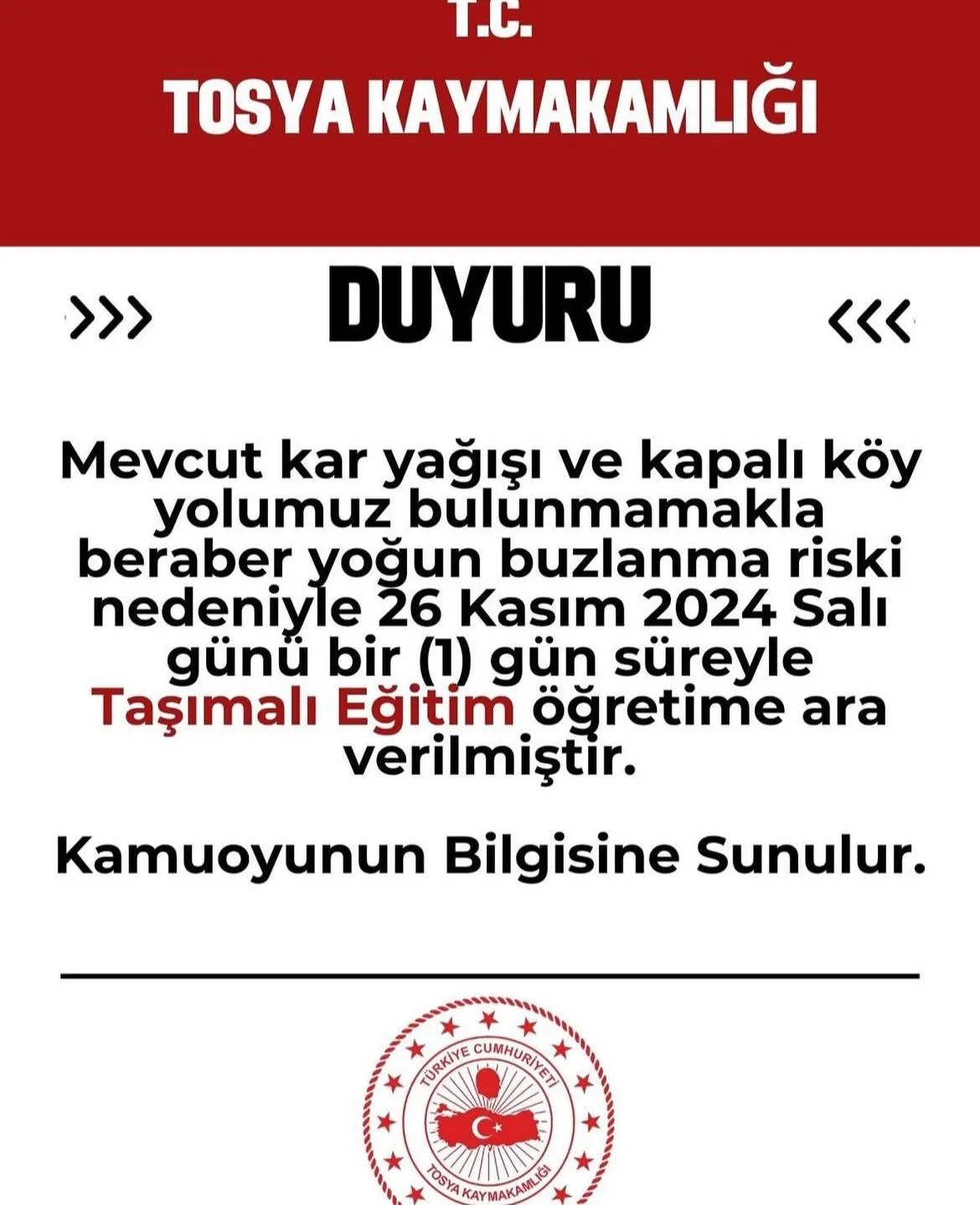 Kastamonu'nun 11 Ilçesinde Eğitime Kar Engeli! 5